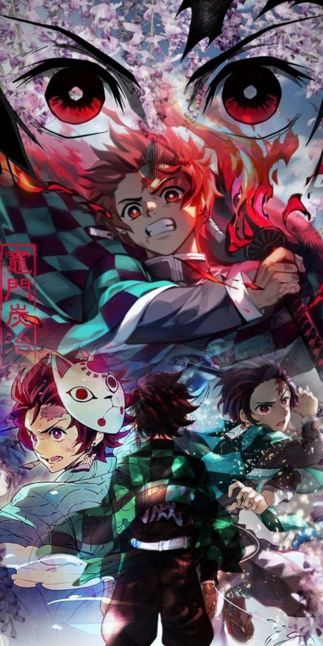 1080x2160 Best Tanjiro Kamado iPhone Wallpaper