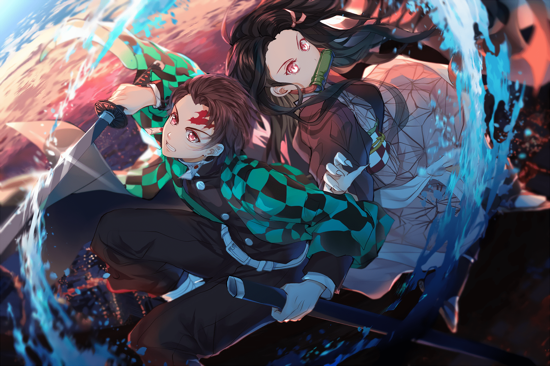 1920x1280 Tanjiro Wallpaper