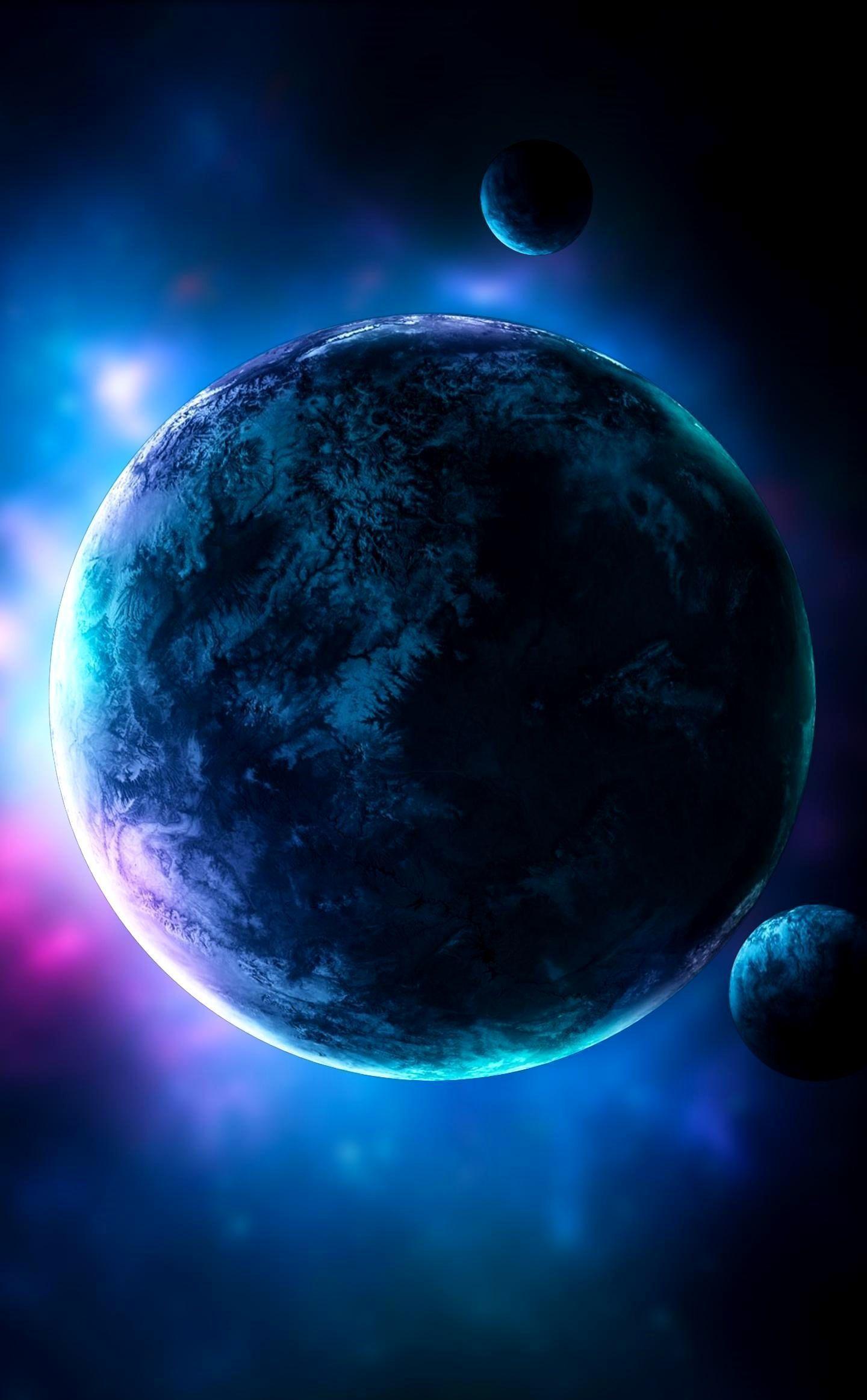 1440x2324 Space Live Wallpaper
