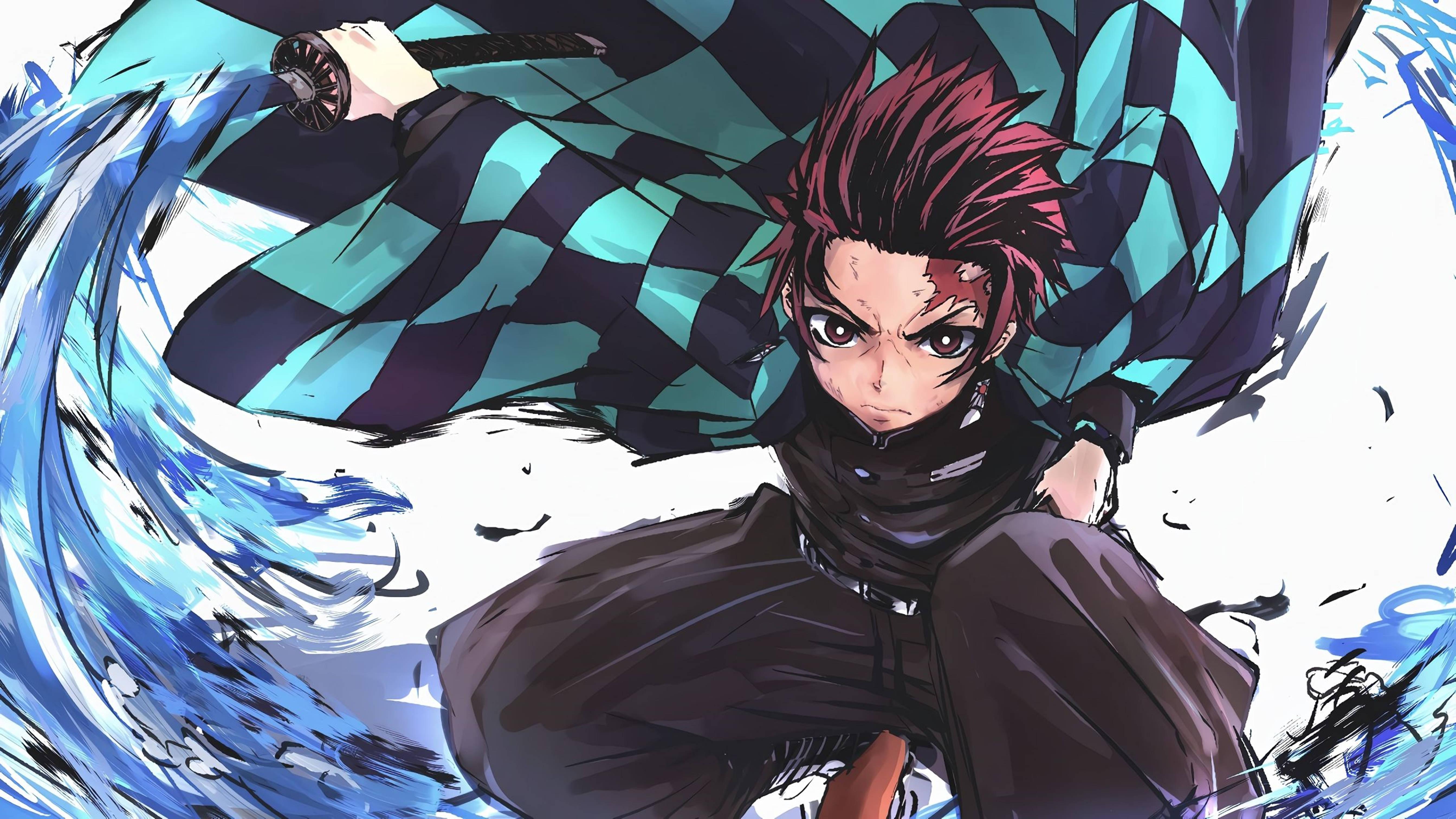 5374x3023 Download Tanjiro Kamado 4k Pfp Wallpaper