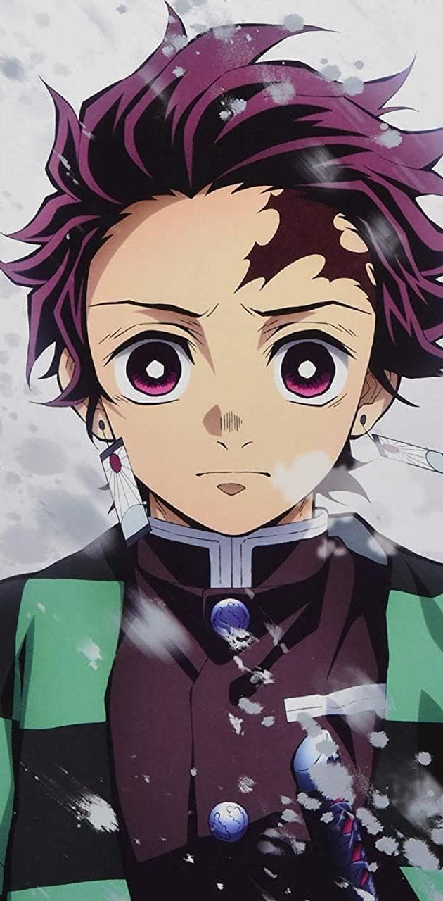 630x1280 Tanjiro Wallpaper