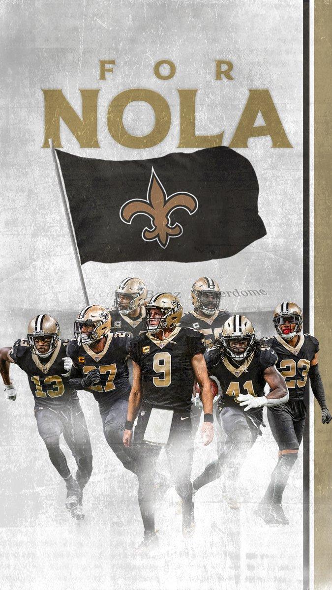 675x1200 New Orleans Saints sur Twitter : #SuperWildCard Wallpaper
