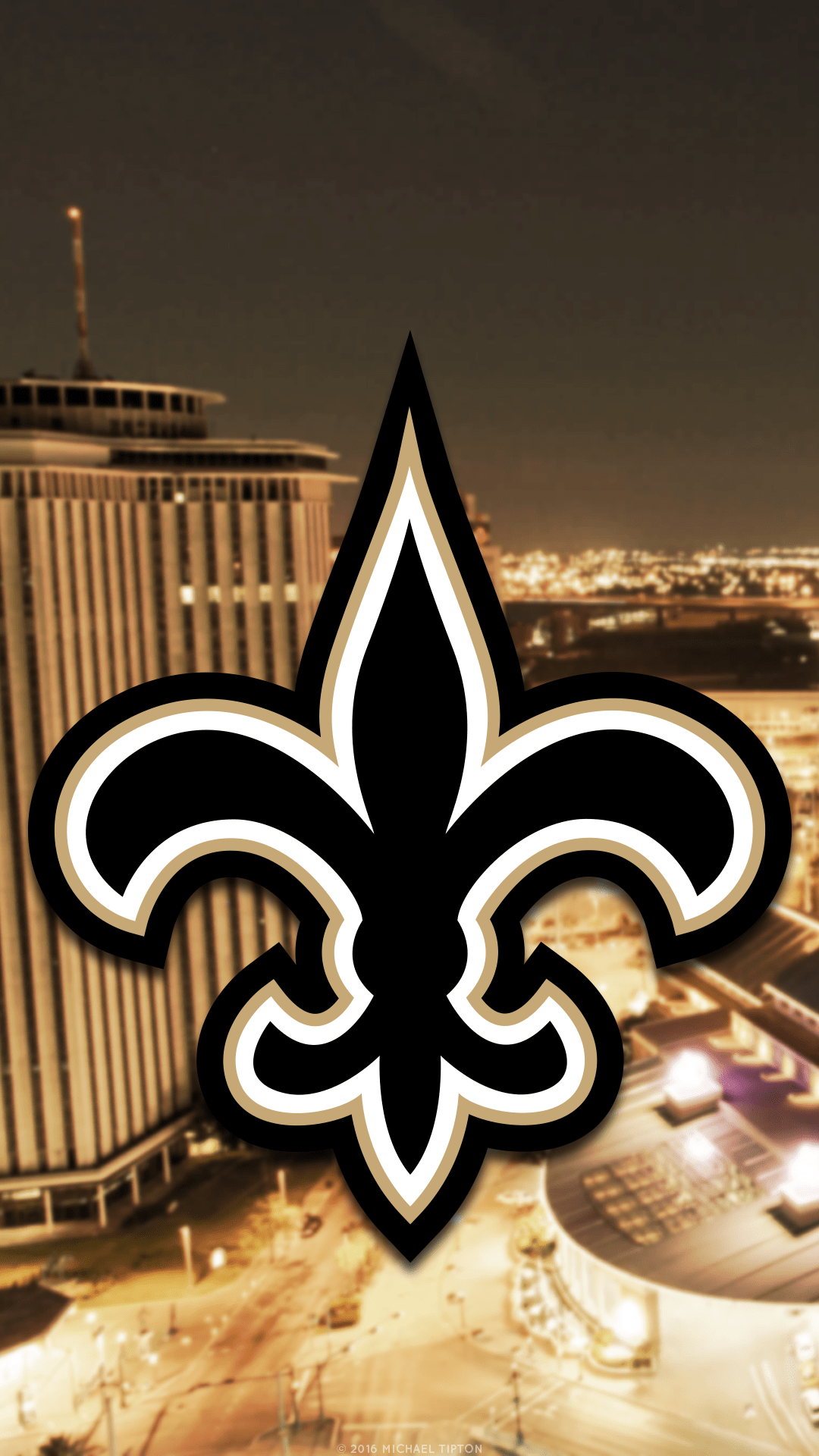 1080x1920 Wallpaper / Sports New Orleans Saints Phone Wallpaper, Logo, Emblem, NFL, 1080x1920 free download