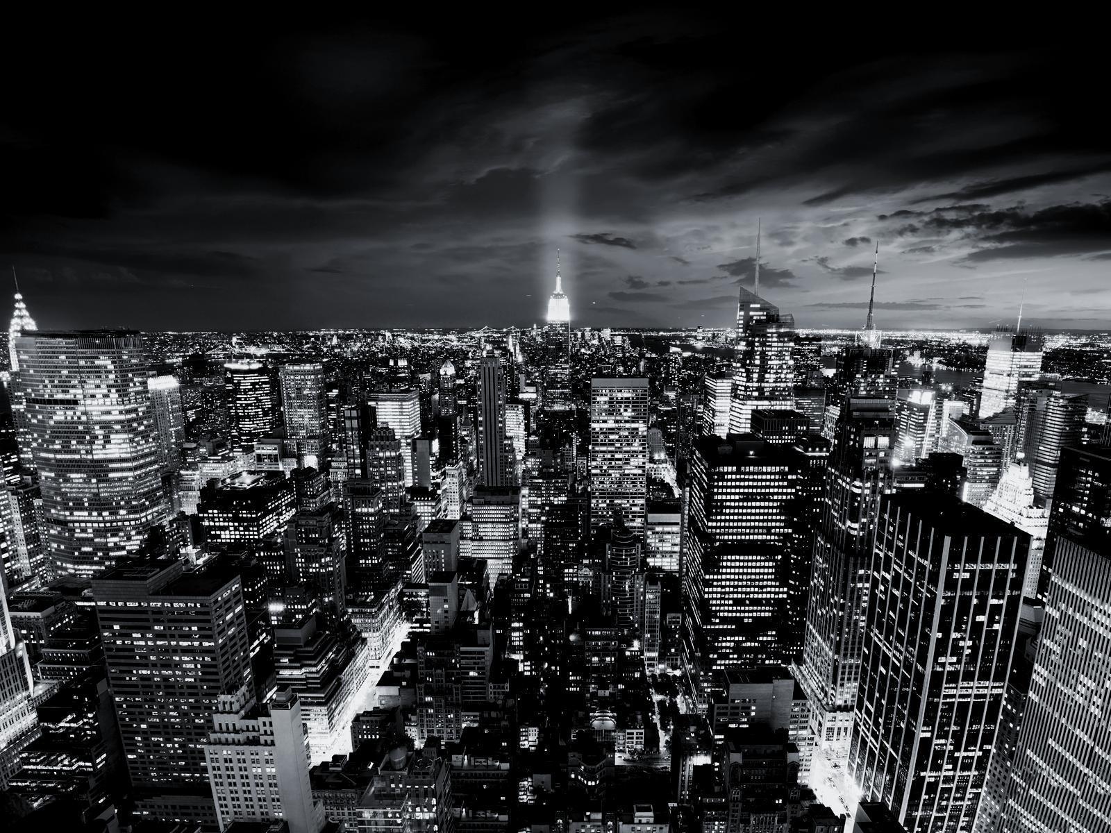 1600x1200 Gray City Wallpaper