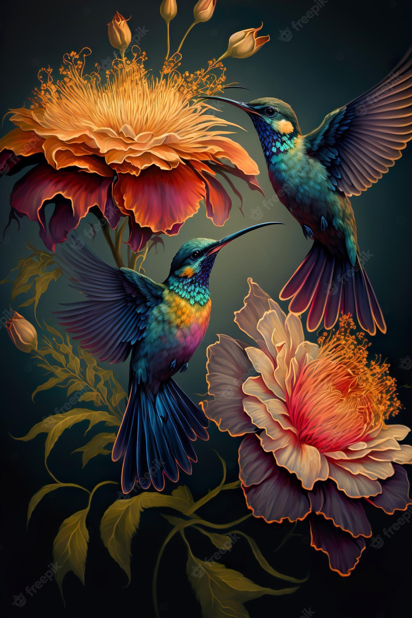 Hummingbirds and Flowers Wallpapers - Top Free Hummingbirds and Flowers ...