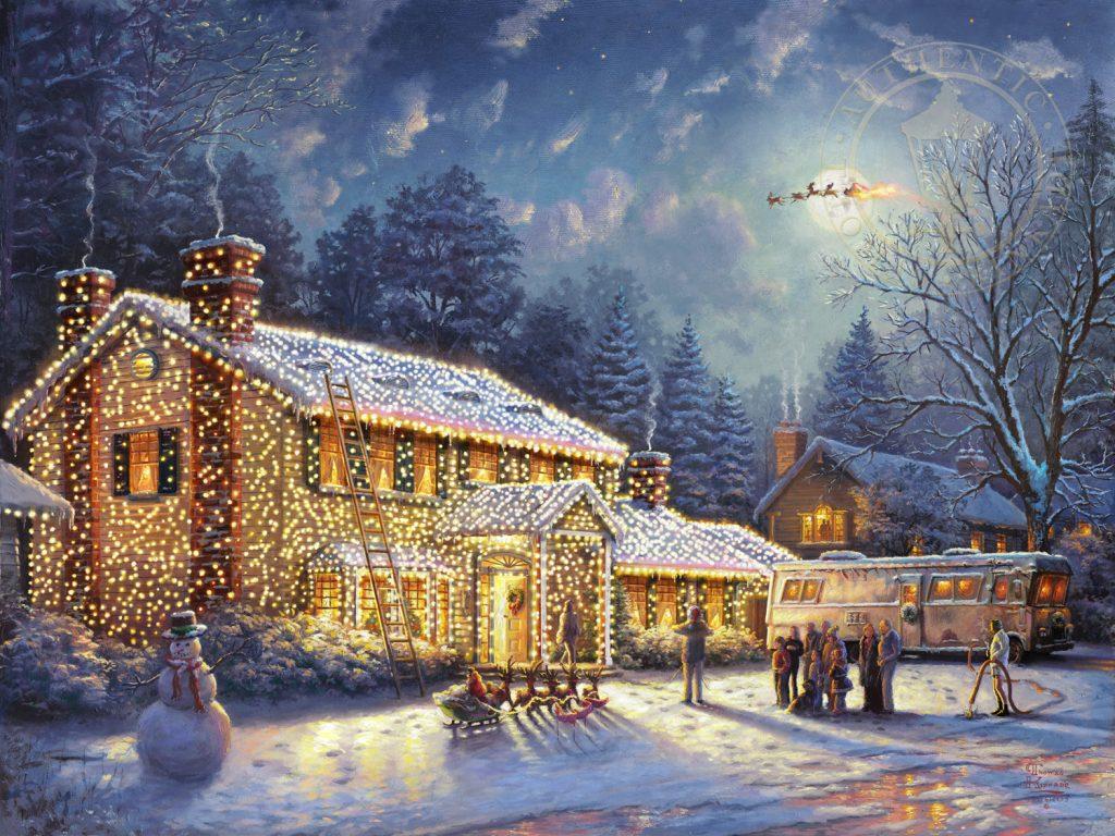 1024x768 Thomas Kinkade Studios