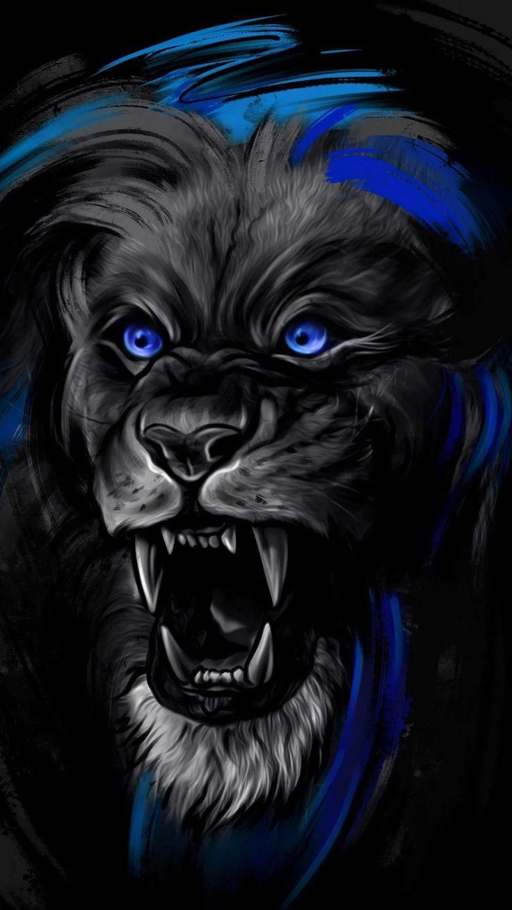 736x1307 Mythical Lion Wallpaper Free Mythical Lion Background - Pintor de animales, Fondos de pantalla animales, Fotos de animales salvajes
