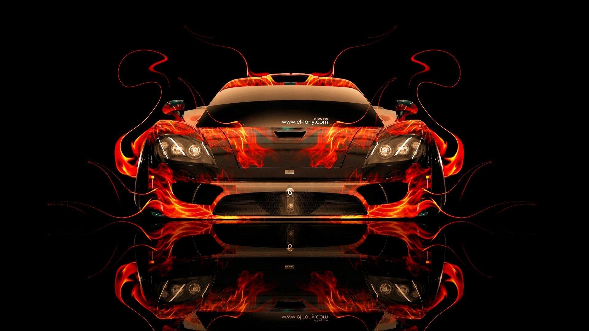 1920x1080 Design Talent Showcase Tony.com Brings Sensual Elements Fire And Water To YOUR Car Wallpaper 36