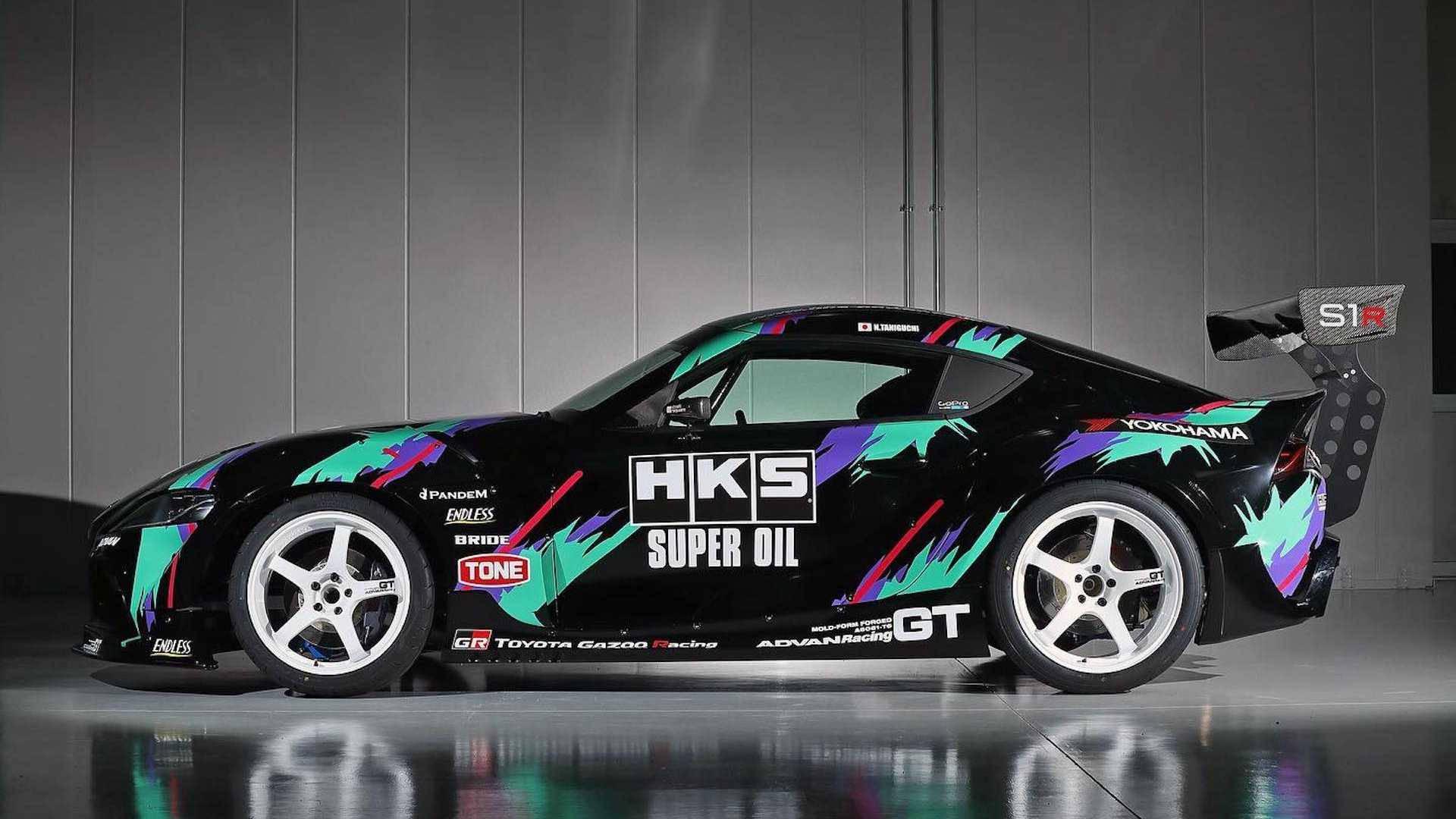 1920x1080 Download Toyota Supra Gr Hks Drift Car Wallpaper