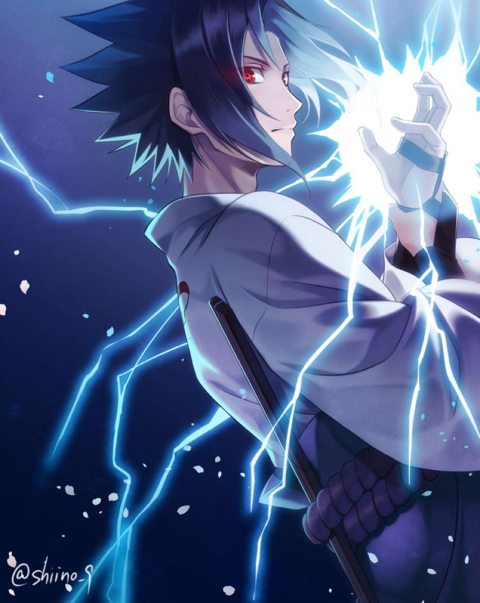 952x1195 Sasuke Chidori Wallpaper