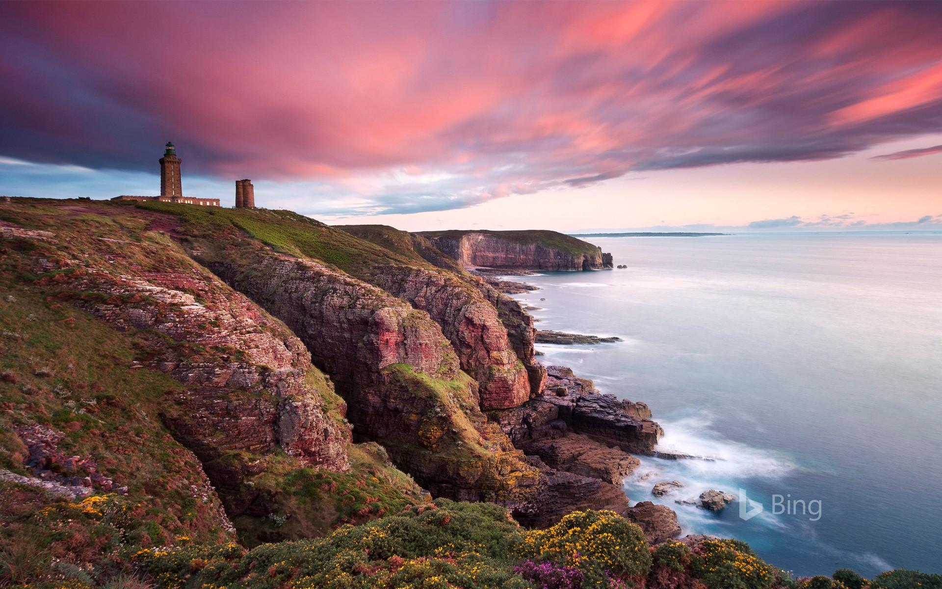 1920x1200 Lighthouse of Cap Fréhel on the Emerald Coast, Brittany, France