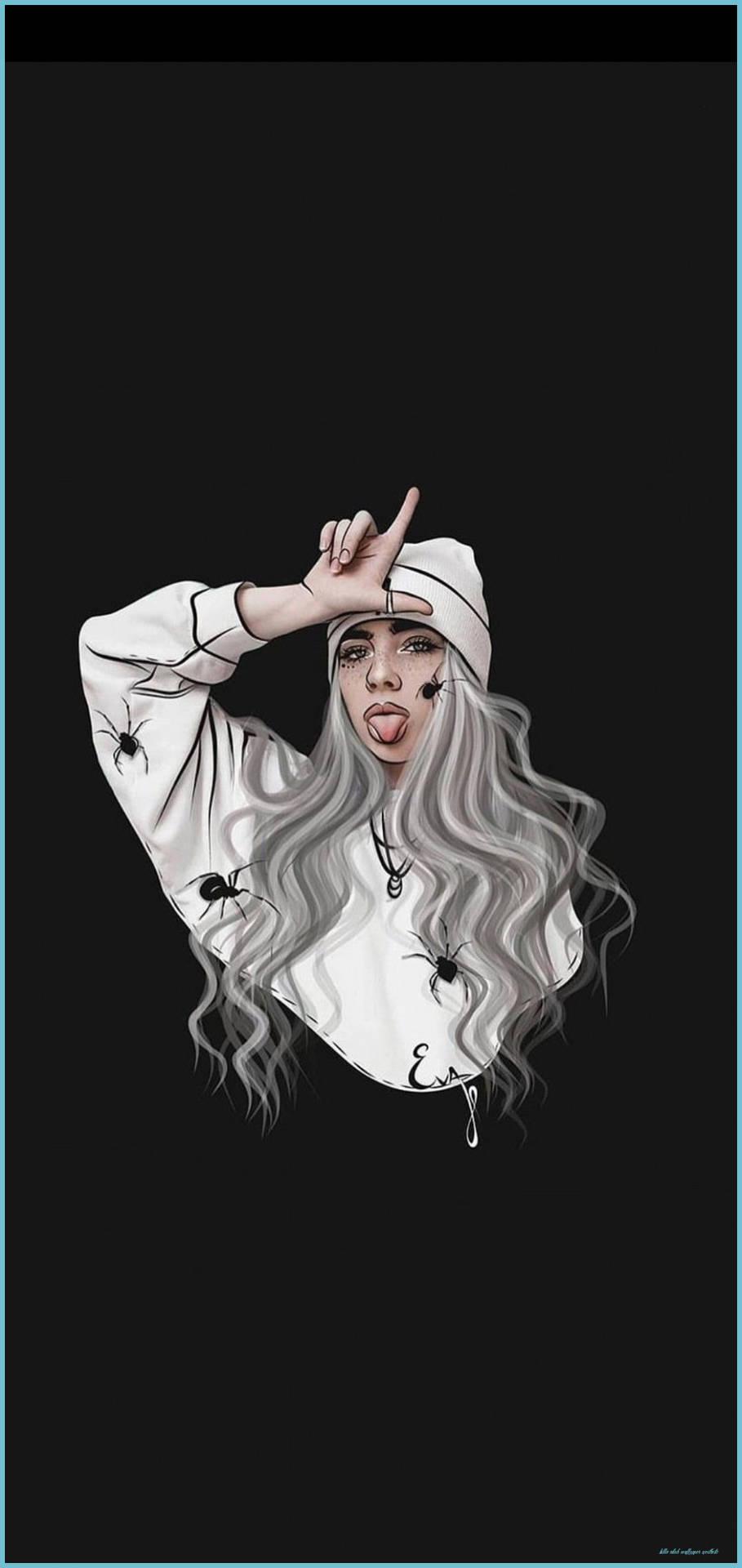 909x1920 Download Tomboy Aesthetic With Long Hair Wallpaper