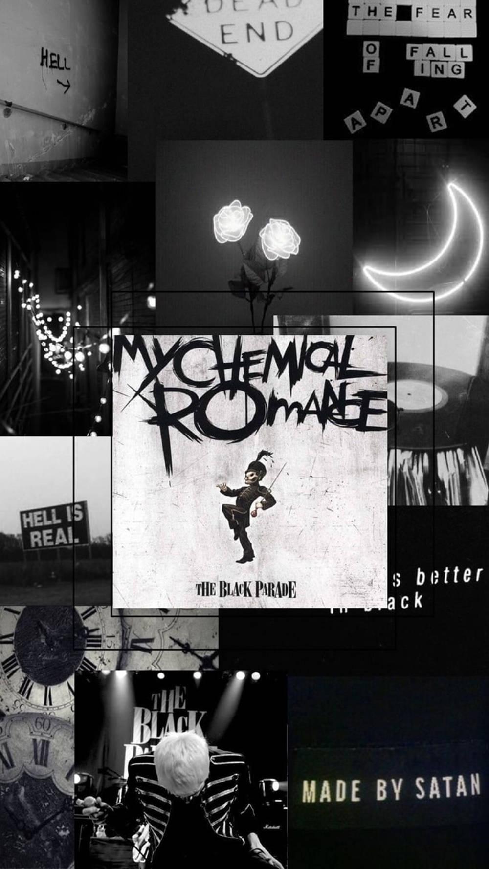 1000x1778 Download Tomboy Aesthetic My Chemical Romance Collage Wallpaper