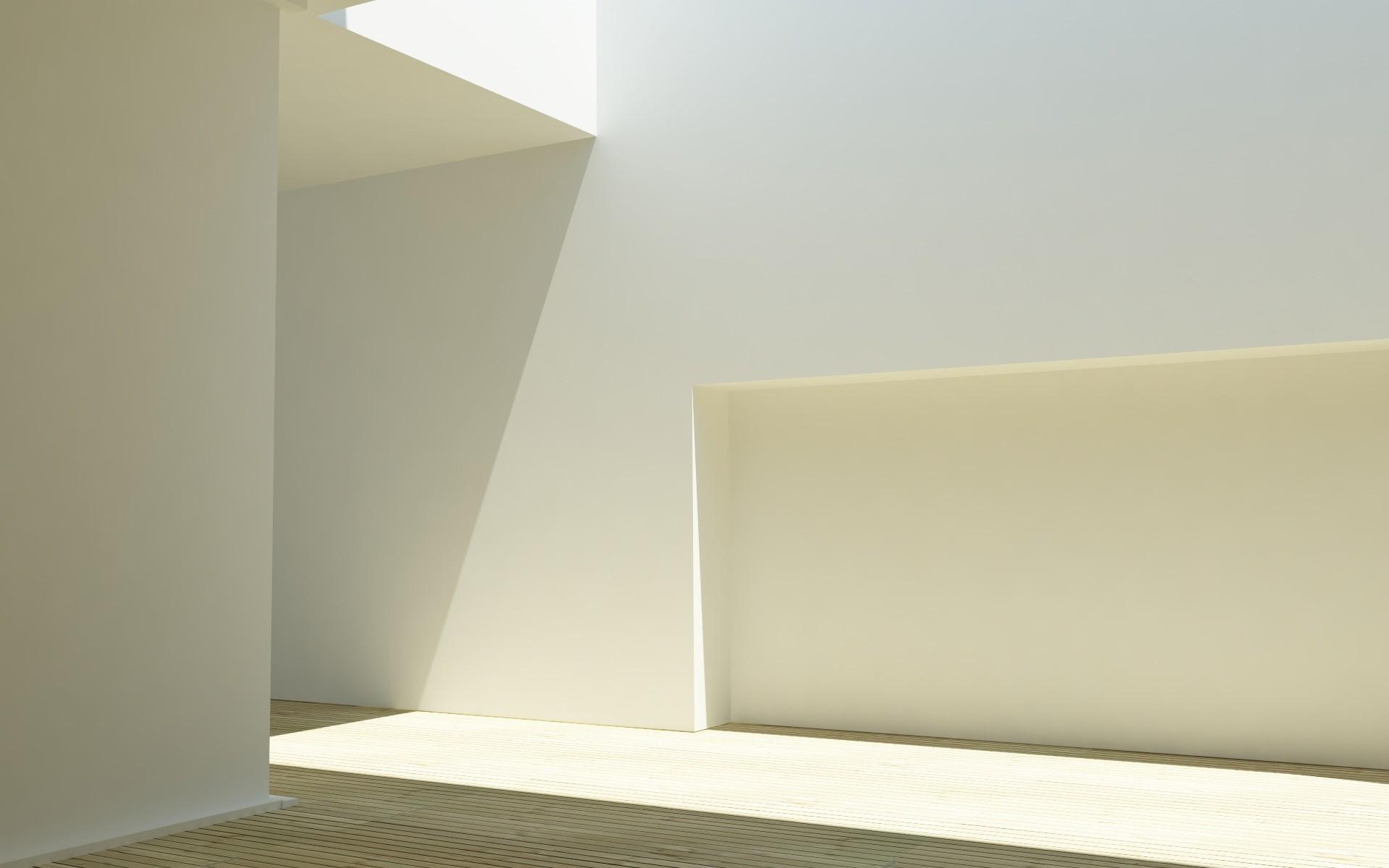 1920x1200 indoors, interior design, sunlight, simple, white, minimalism Gallery HD Wallpaper