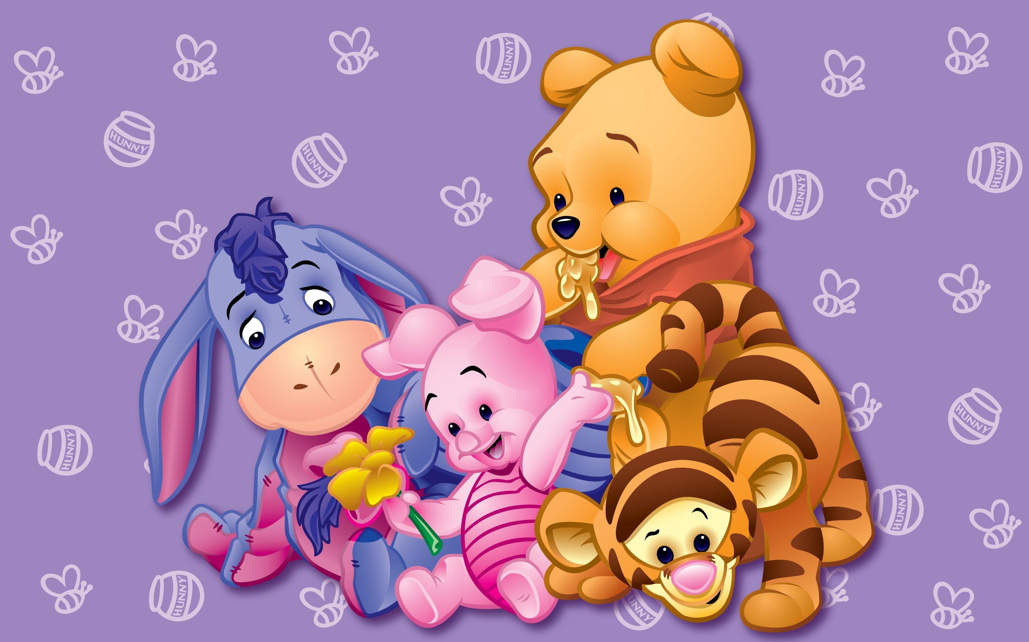 3500x2184 Wallpaper / art, hd, animals, winnie, 2K, Winnie the Pooh, x, pooh, bears free download