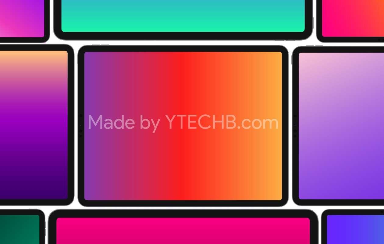 1260x800 Best Gradient Wallpaper for iPad [2K Resolution]