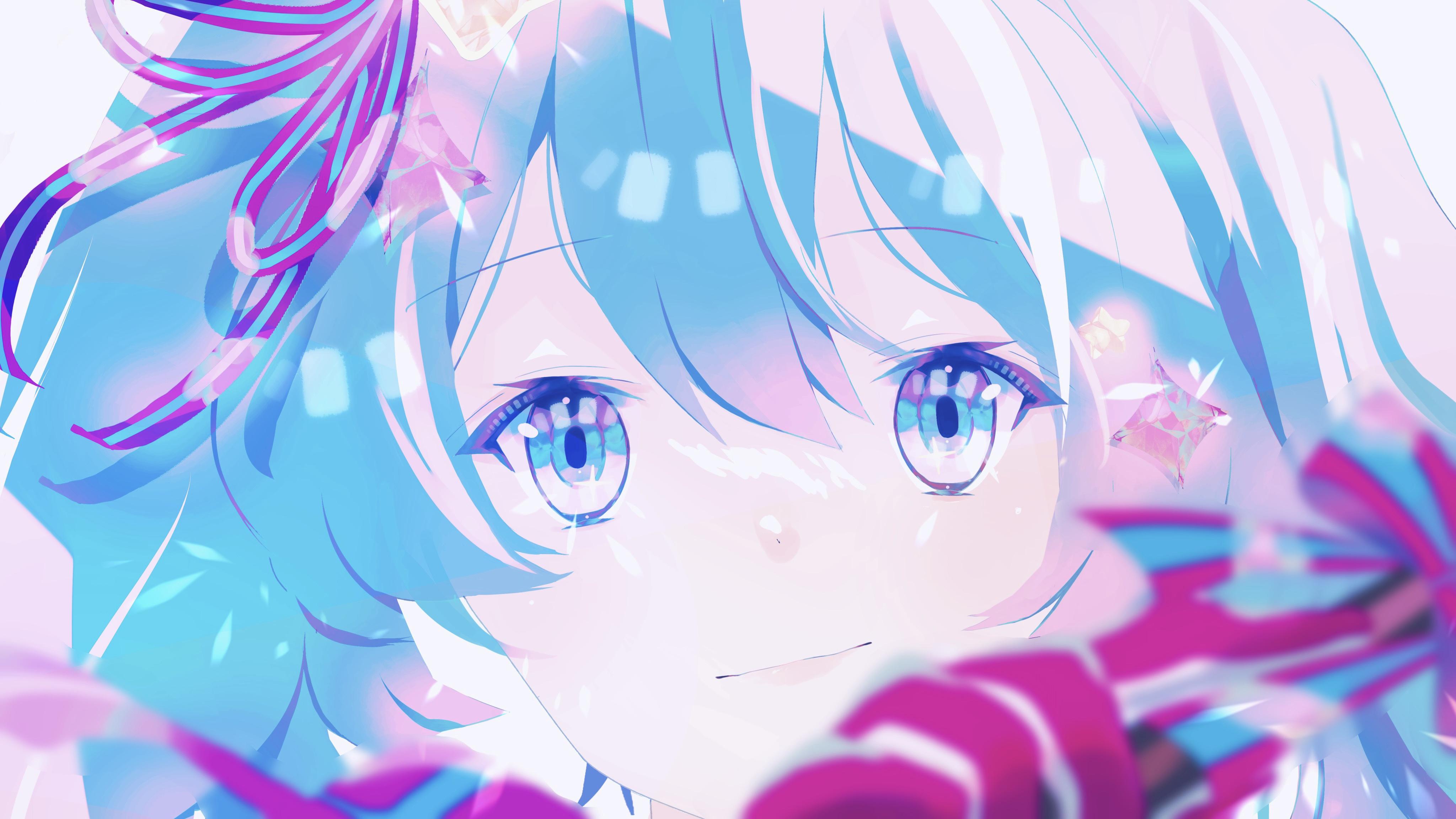 4096x2304 Anime Girl 4k Ultra HD Wallpaper by 栞音