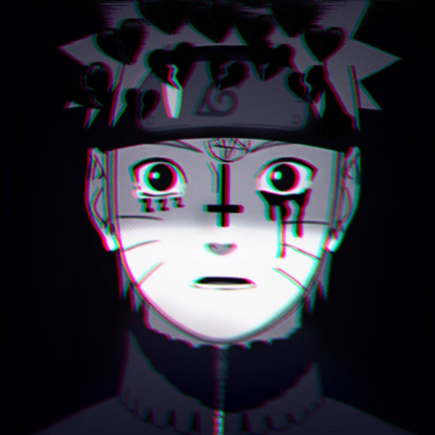 1500x1500 Download Sad Naruto Broken Heart Wallpaper