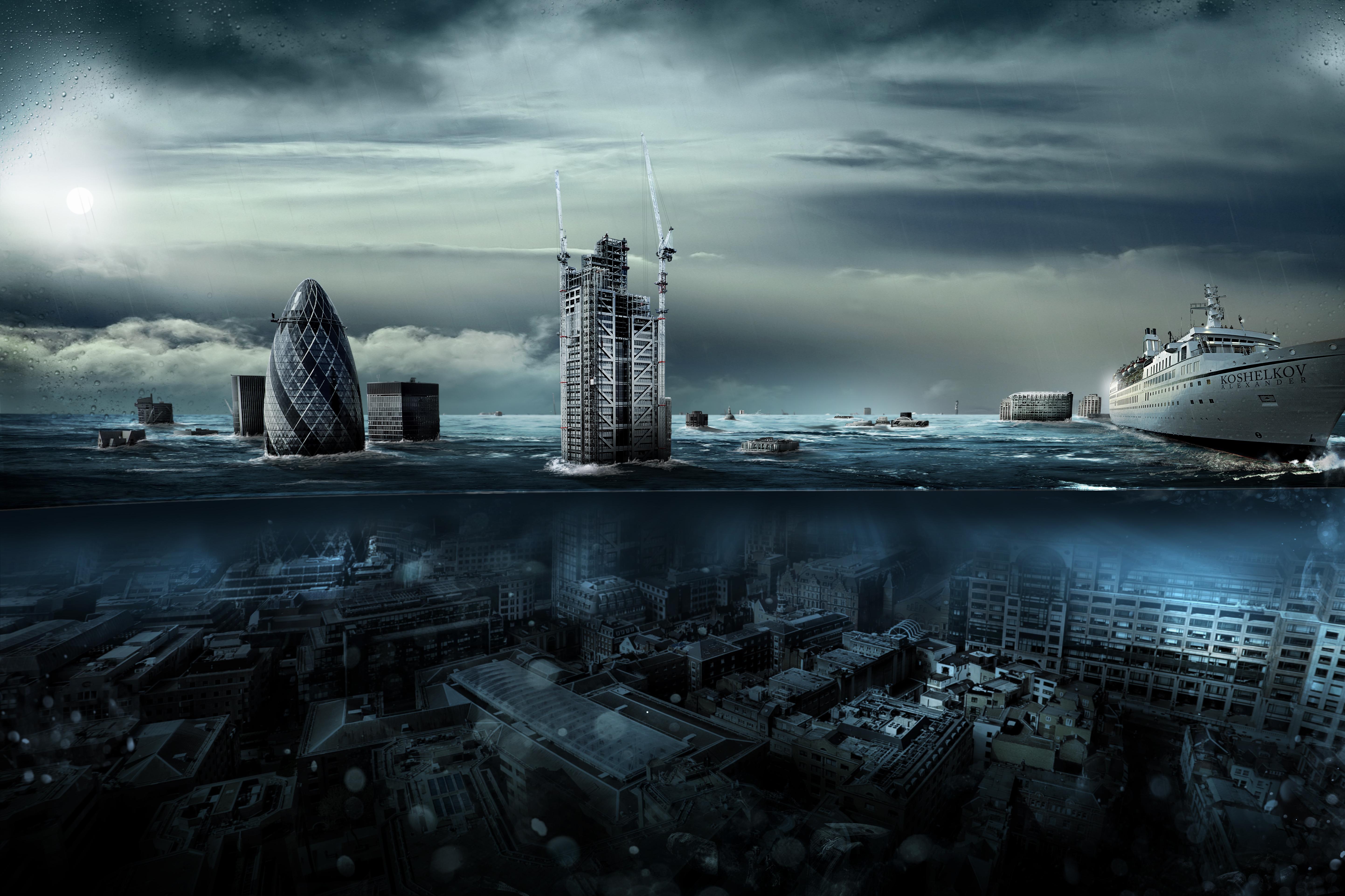5769x3845 4K Sci Fi Post Apocalyptic Wallpaper and Background Image