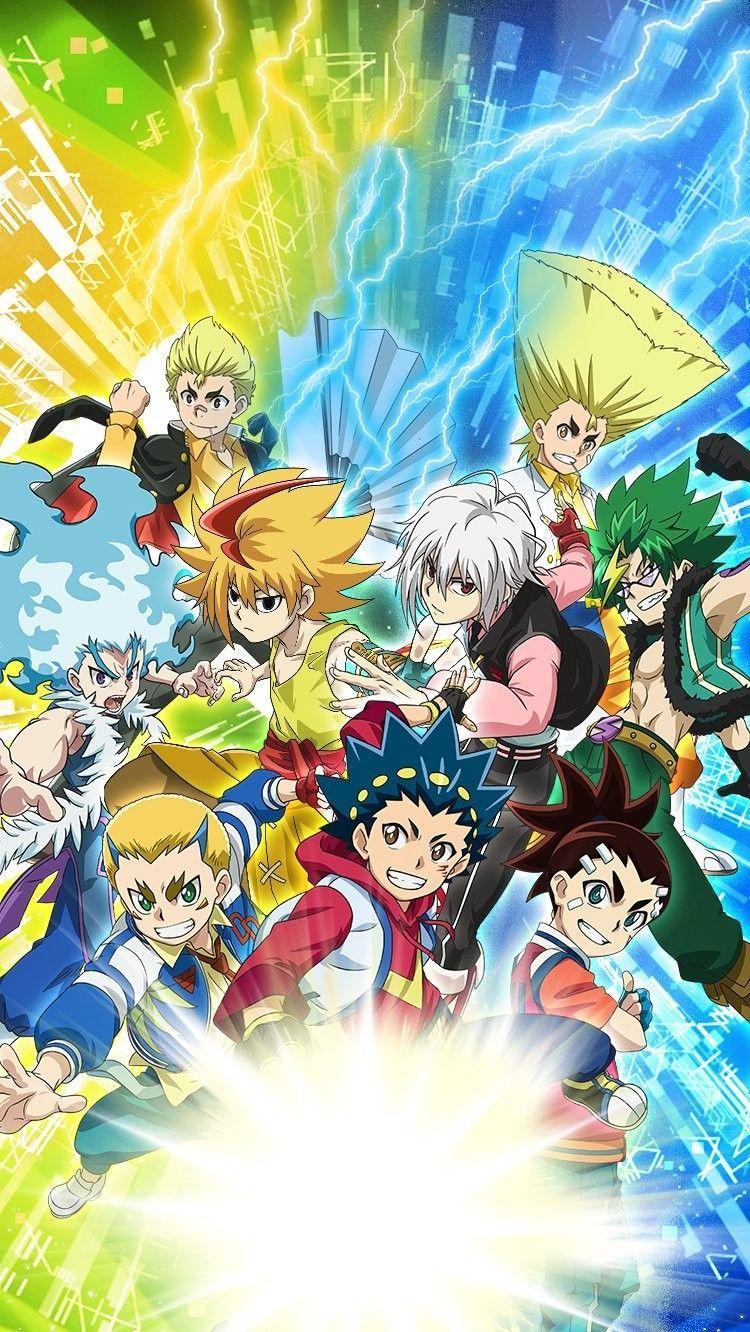 750x1332 Beyblade Background