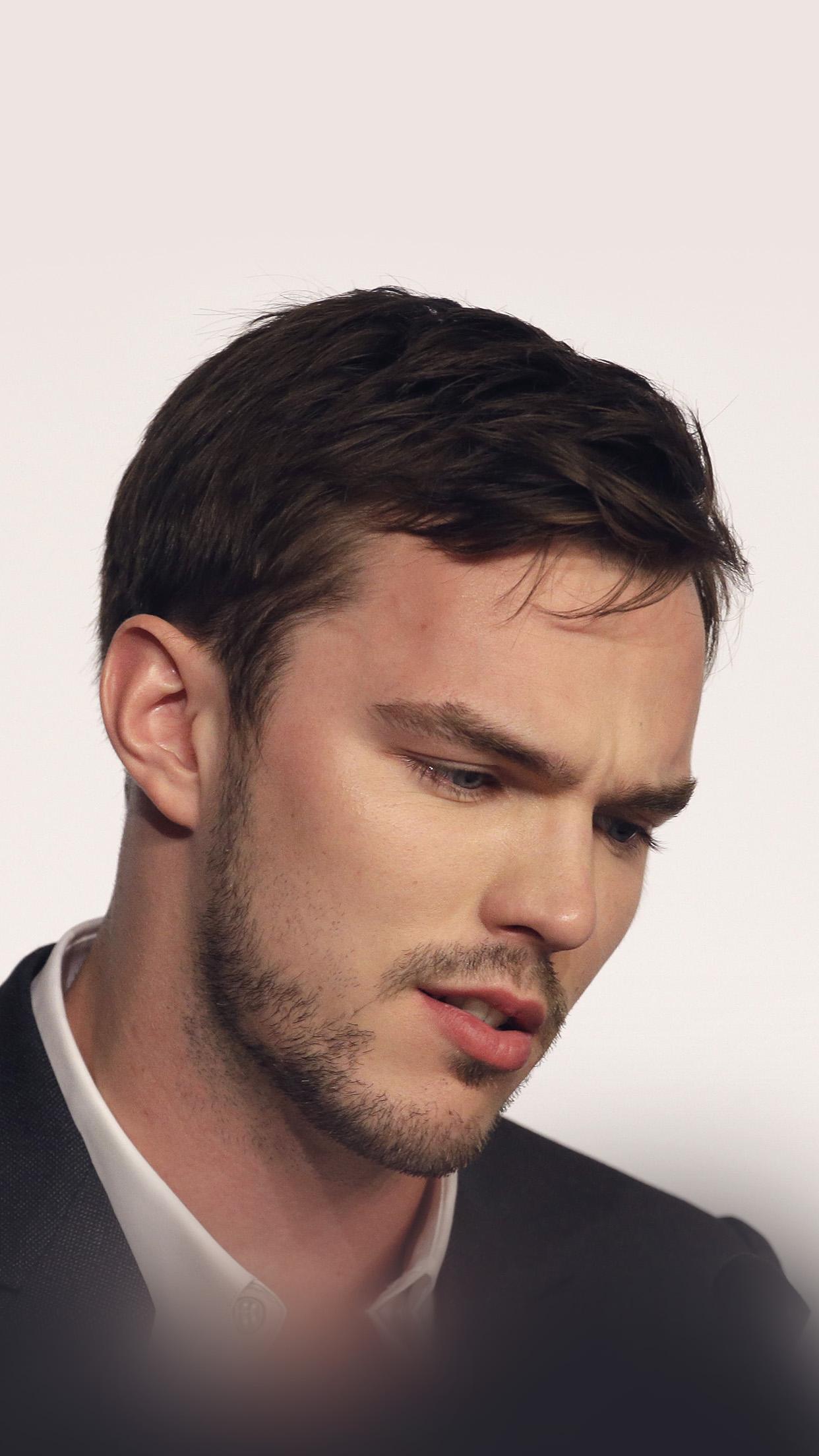 1242x2208 iPhone X wallpaper. nicholas hoult actor celebrity