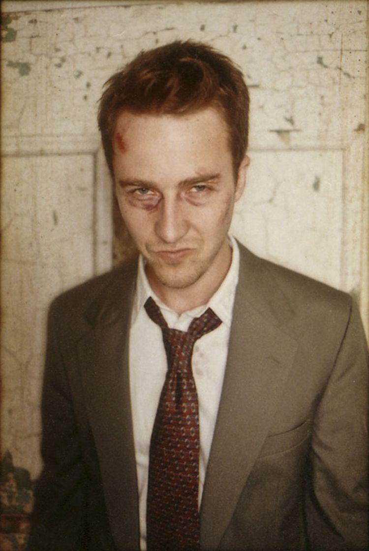 750x1121 Behind The Scene Photo From Movie Sets. Fight club, Edward norton fight club, Edward norton