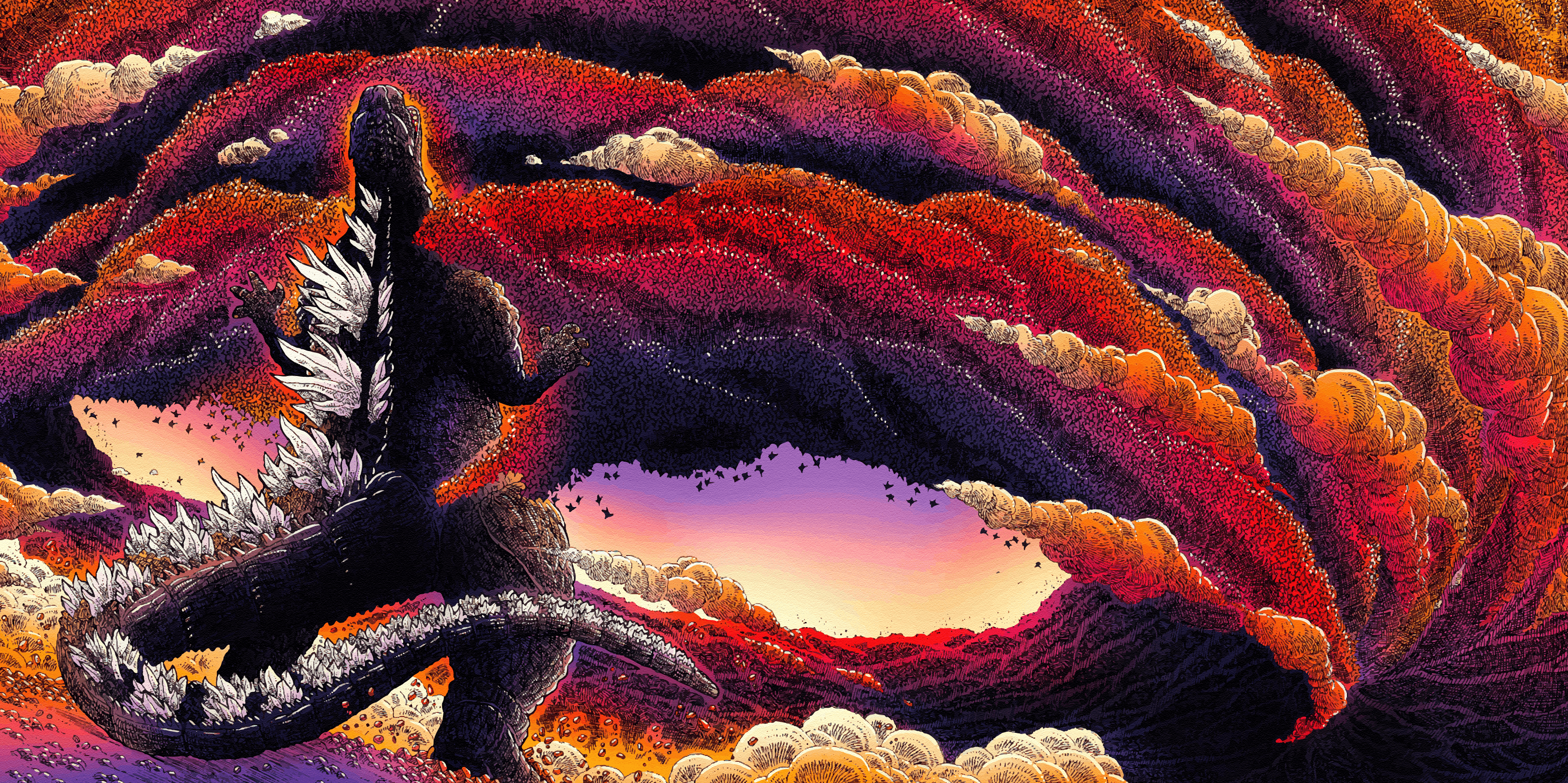 4000x1999 Free download High Resolution Godzilla Wallpaper Line17QQcom [4000x1999] for your Desktop, Mobile & Tablet. Explore Godzilla Background. Godzilla Wallpaper, Godzilla Wallpaper, Godzilla HD Wallpaper