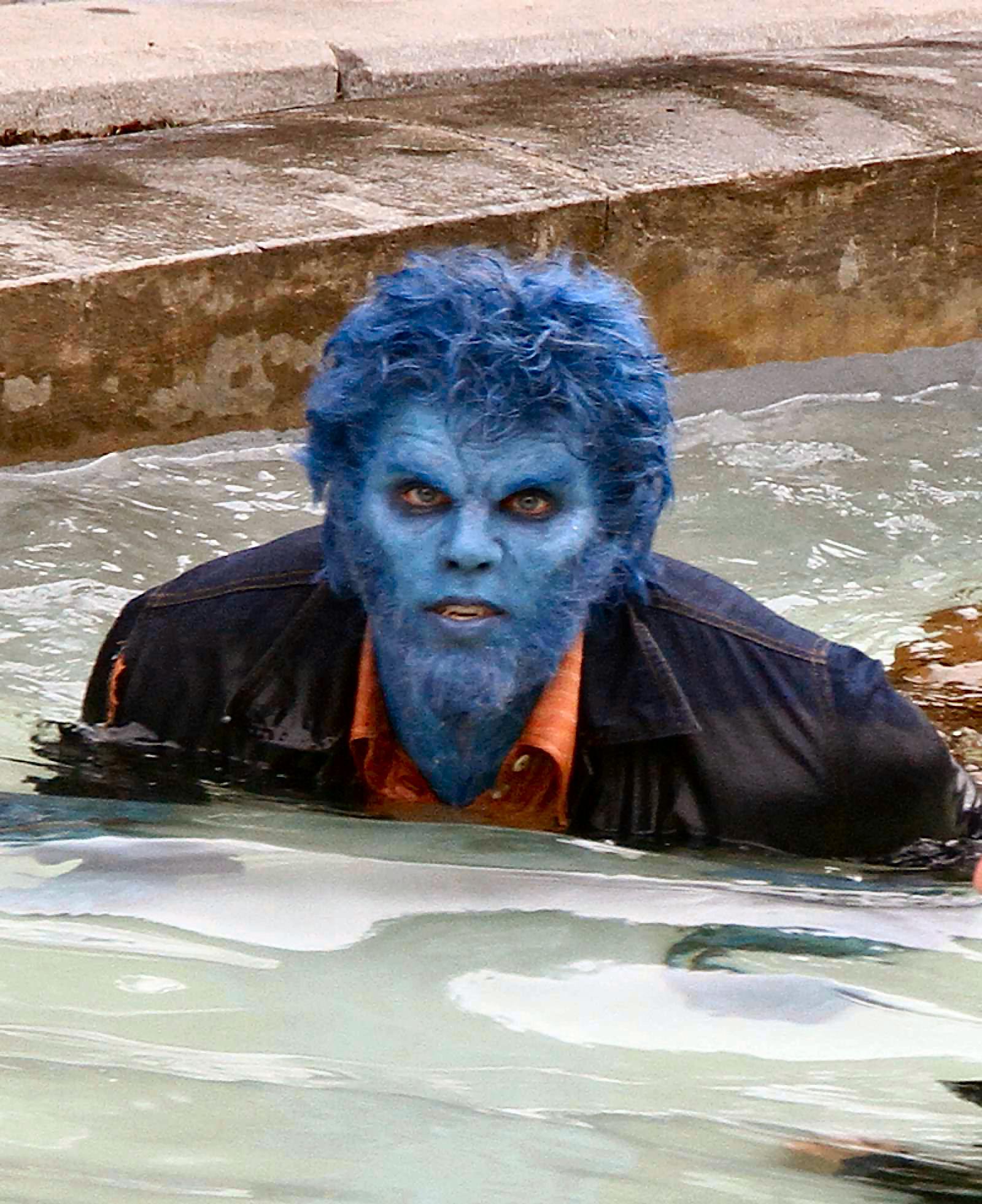 1600x1962 X Men Days Of Future Past: (Nicholas Hoult) Beast. No.6 Wallpaper Size Image (on Set)