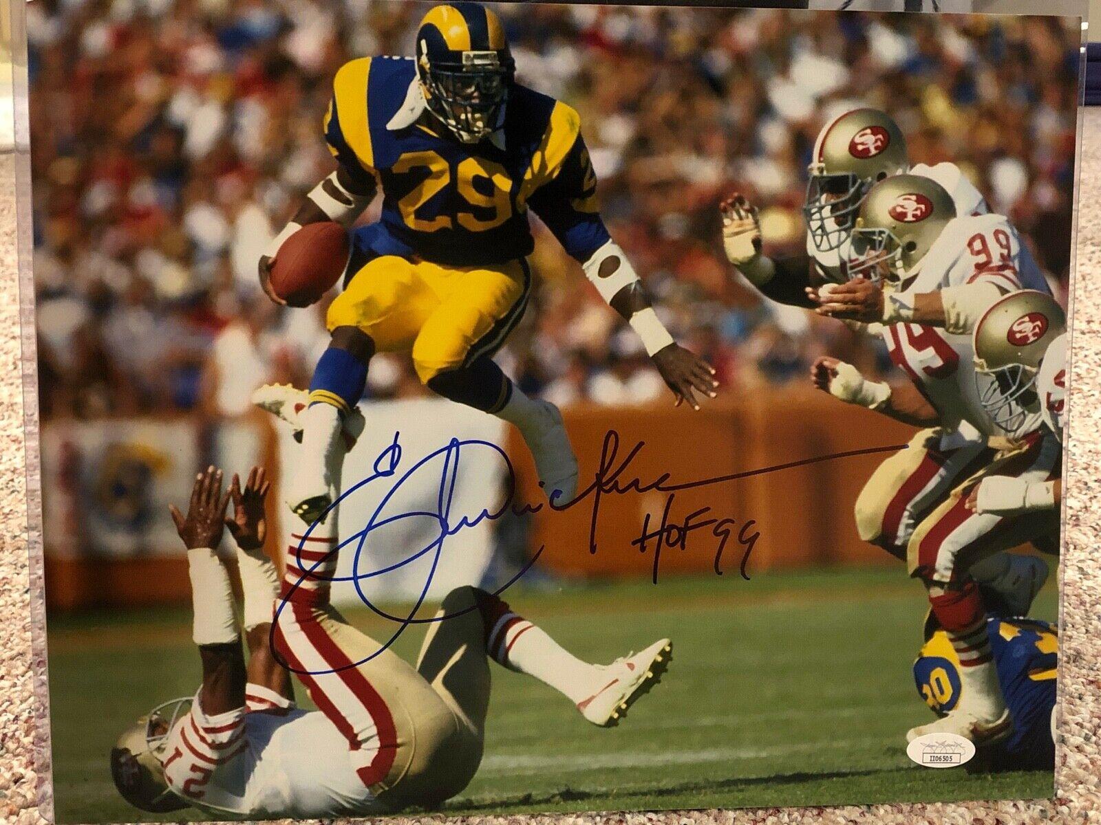 1600x1200 ERIC DICKERSON Signed Autograph Auto 11x14 Photo Picture Los Angeles Rams JSA
