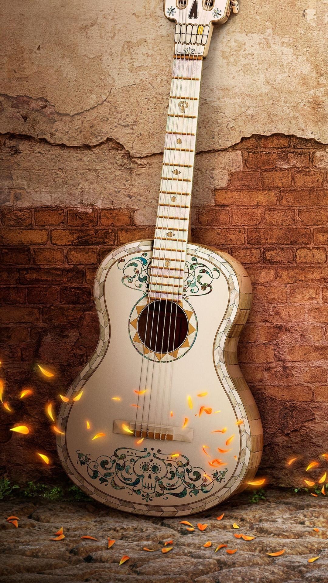 1080x1920 Wallpaper / Movie Coco Phone Wallpaper, Coco (Movie), Guitar, 1080x1920 free download