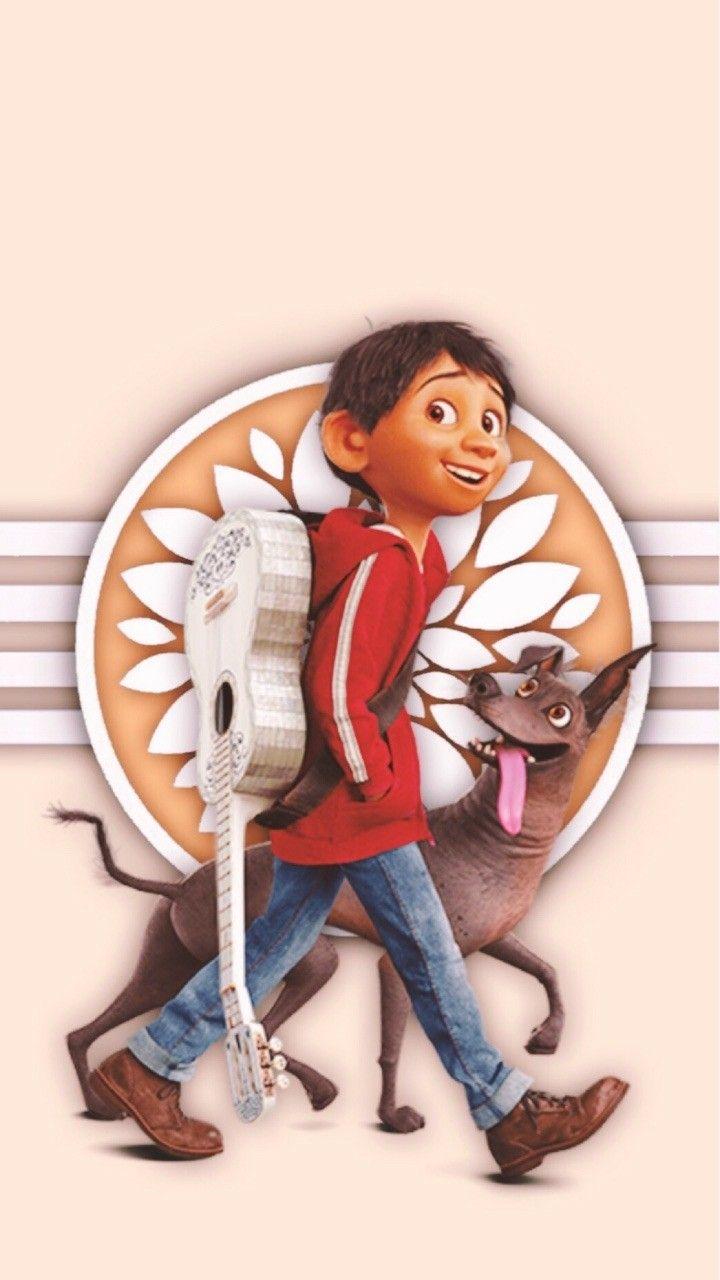 720x1280 Miguel Coco and Dante. Disney art, Cartoon wallpaper, Disney pixar