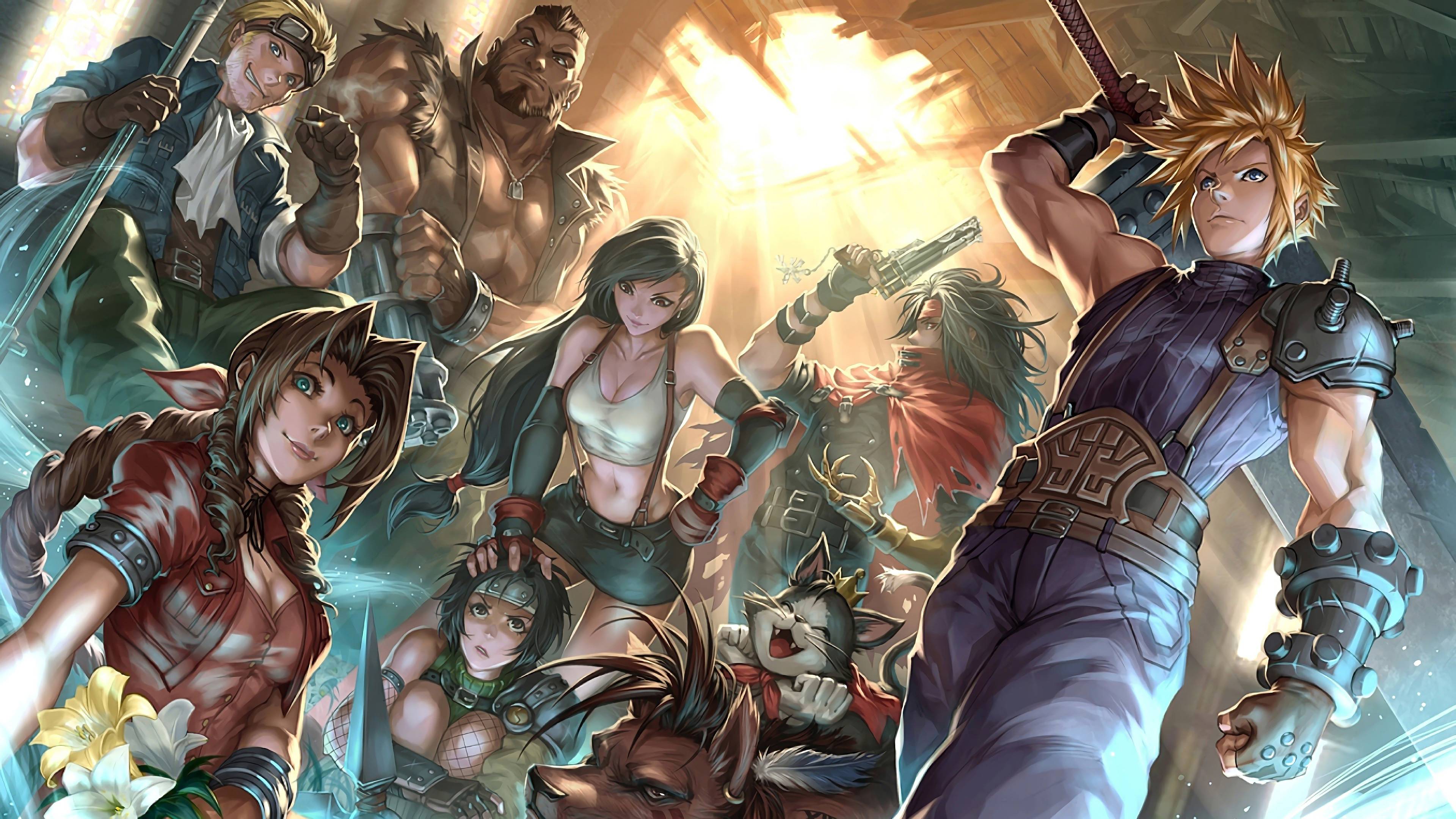3840x2160 Final Fantasy VII 4k Wallpaper, HD Games 4K Wallpaper, Image, Photo and Background