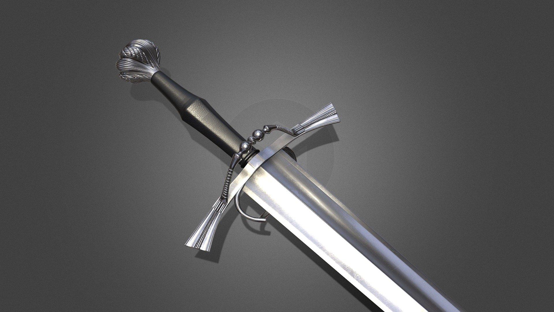 1920x1080 16th century Bastard Sword (Tod's Stuff) Free 3D model by leeeck [ee6a9ae]