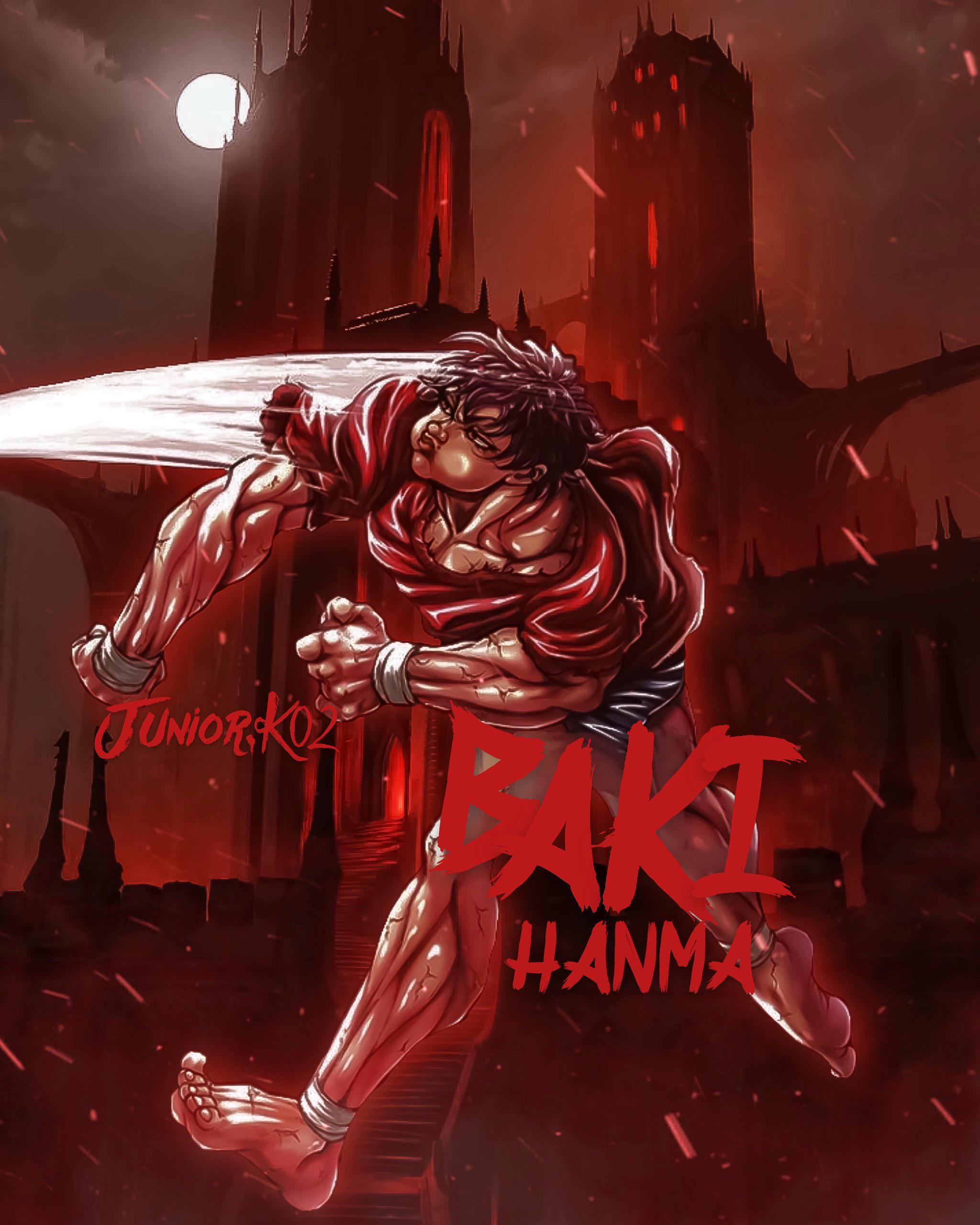 2048x2560 Baki Hanma Wallpaper