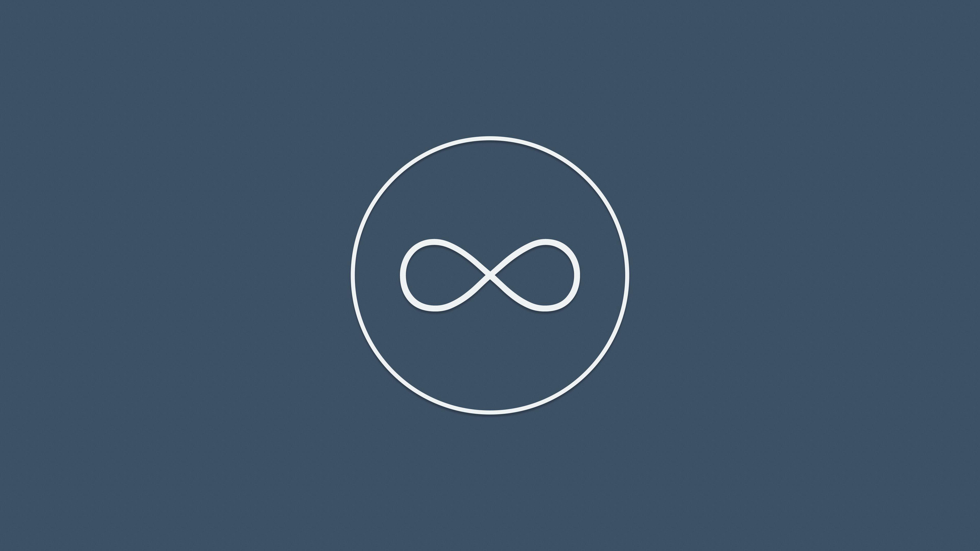 3840x2160 Infinity Logo Wallpaper