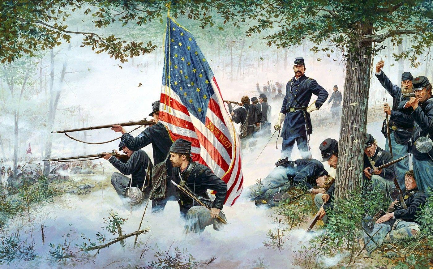 1400x870 Little Round Top, Joshua Lawrence Chamberlain, Civil War, 20th Maine Gallery HD Wallpaper