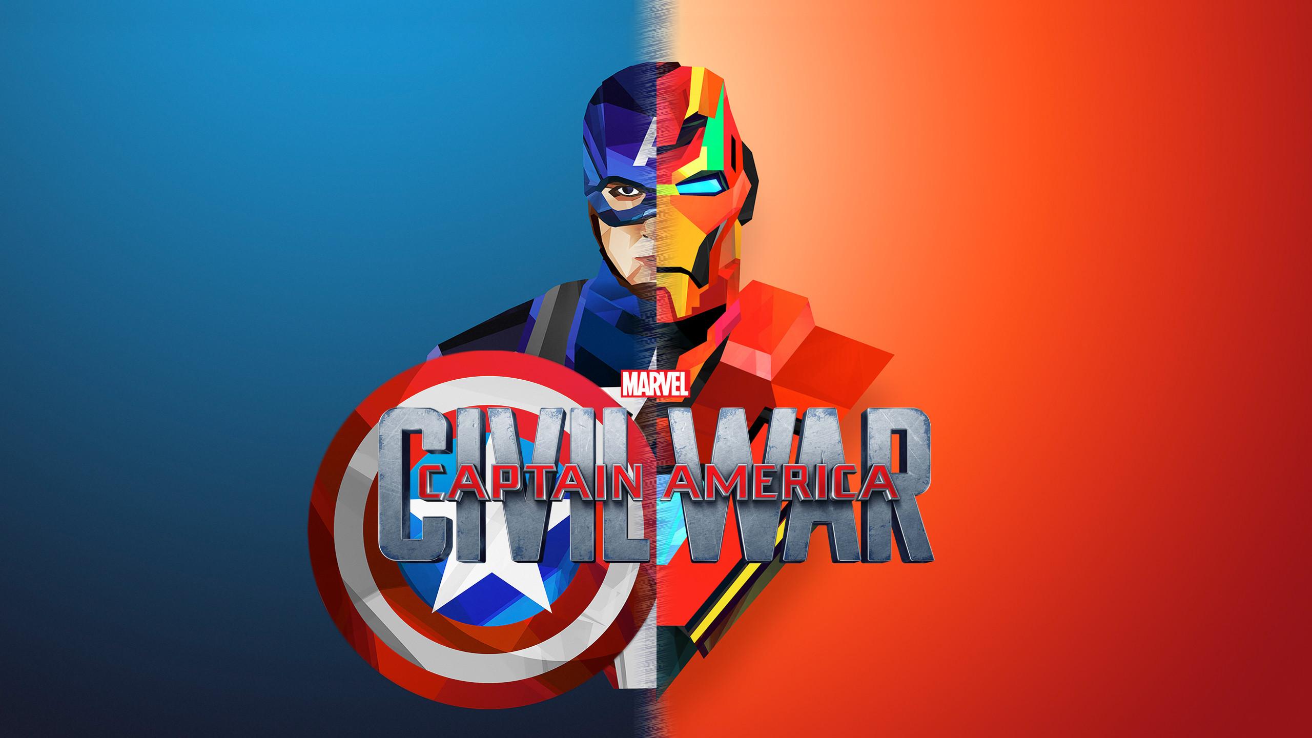 2560x1440 Captain America Civil War Team wallpaper (5 Wallpaper)
