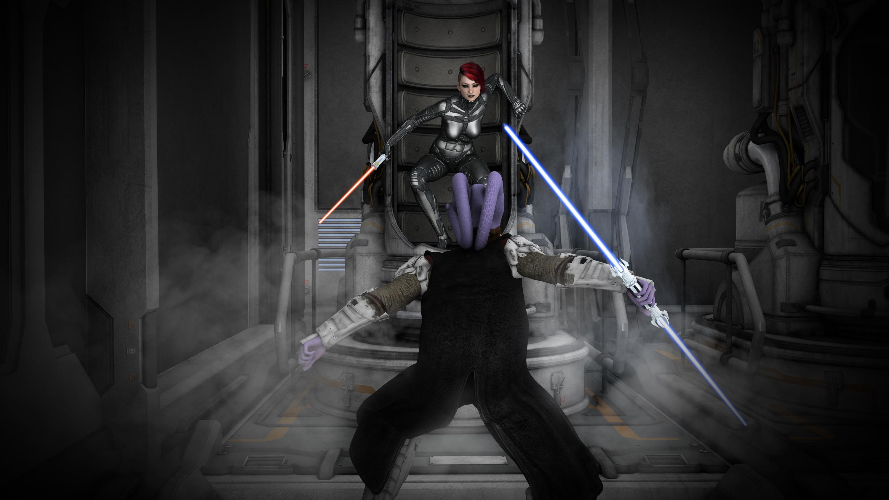 3000x1687 Jedi Civil War HD Wallpaper and Background