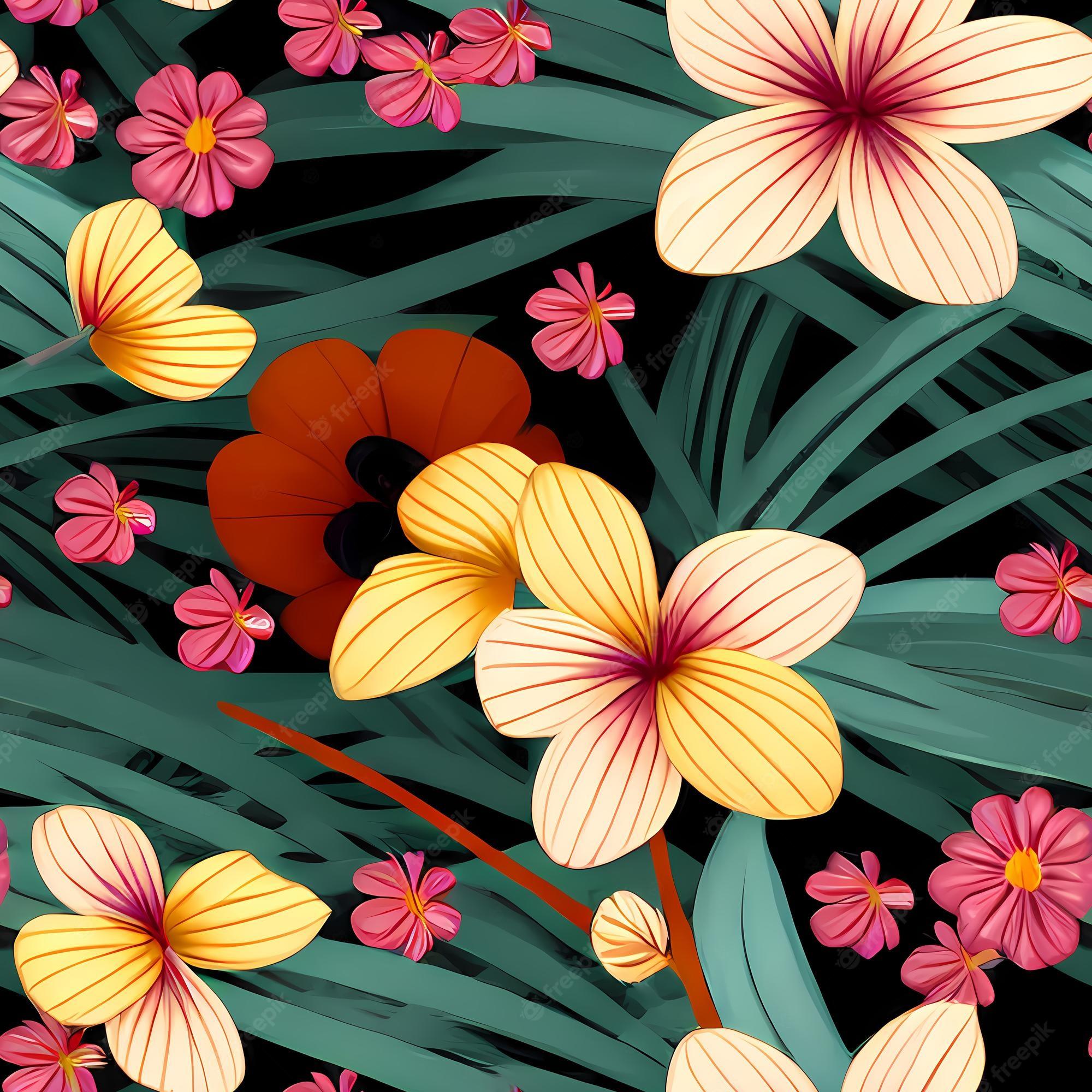 Tropical Flower Wallpapers Top Free Tropical Flower Backgrounds WallpaperAccess