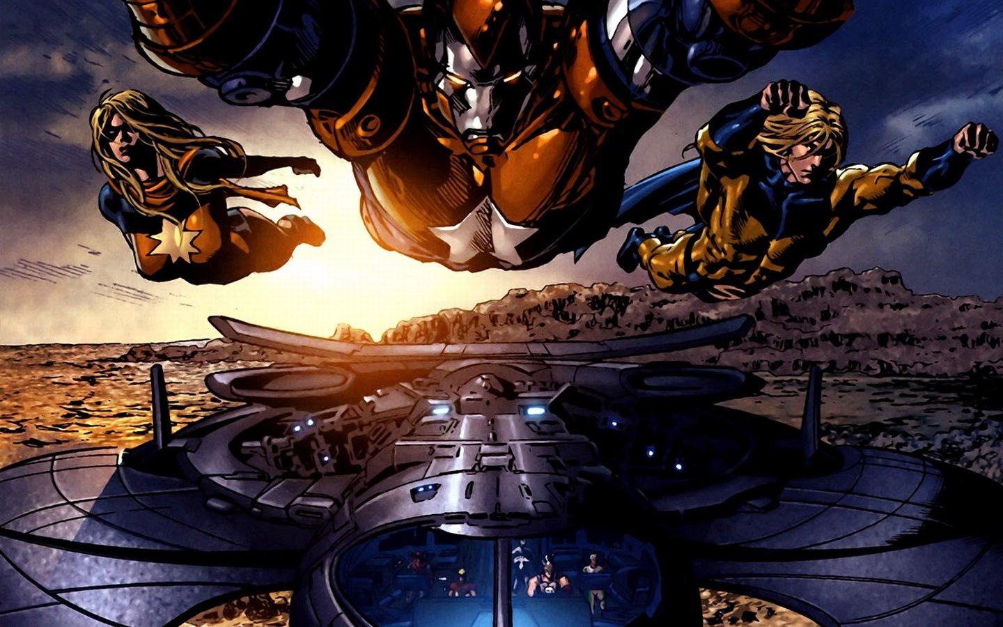 1440x900 Download Dark Avengers wallpaper for mobile phone, free Dark Avengers HD picture