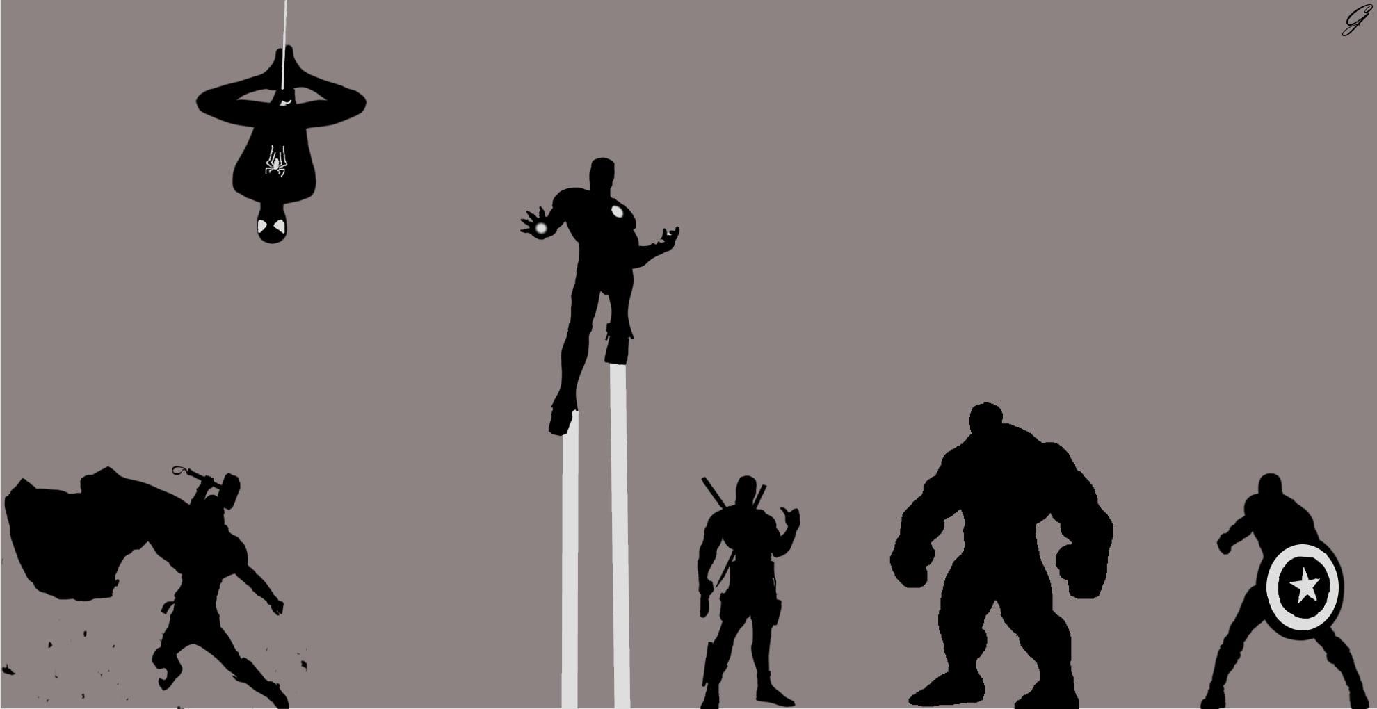 1980x1020 Marvel Avengers digital wallpaper