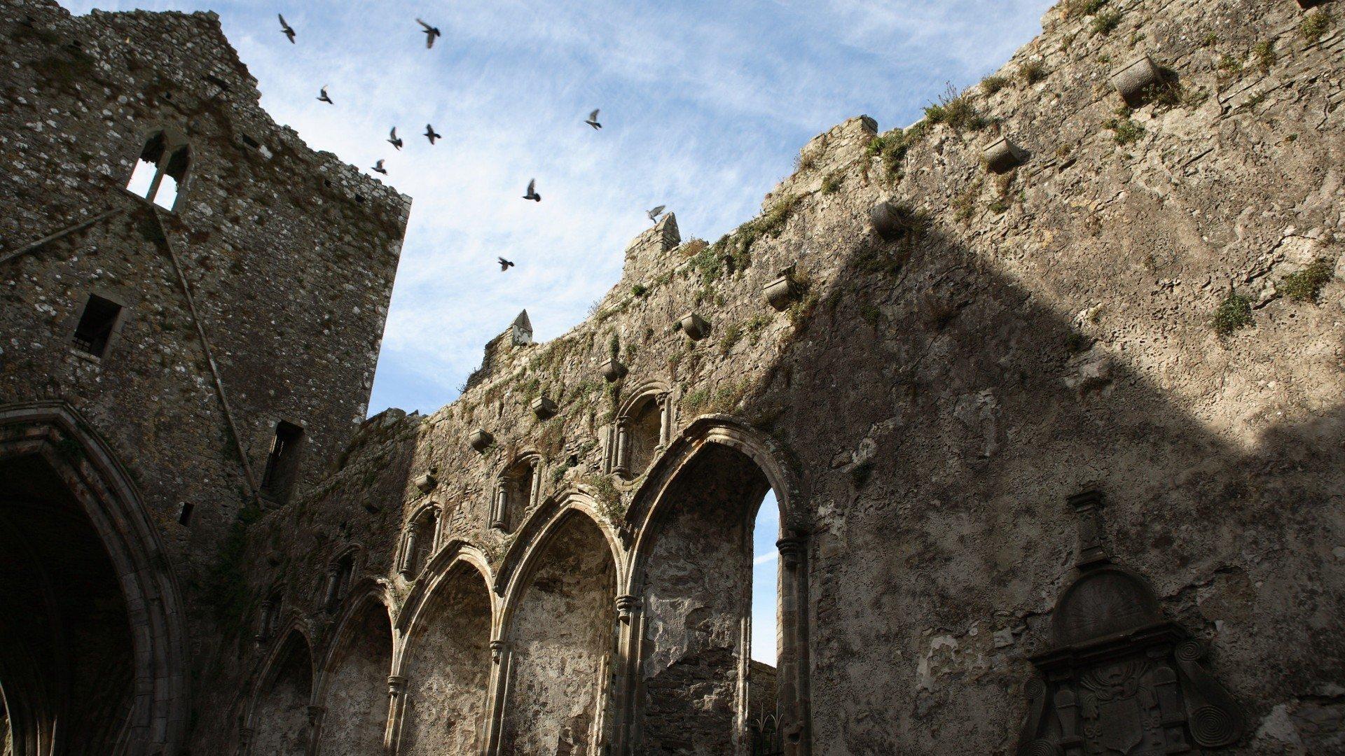1920x1080 church, Abandoned, Ireland, Cathedral, Rock of Cashel Wallpaper HD / Desktop and Mobile Background
