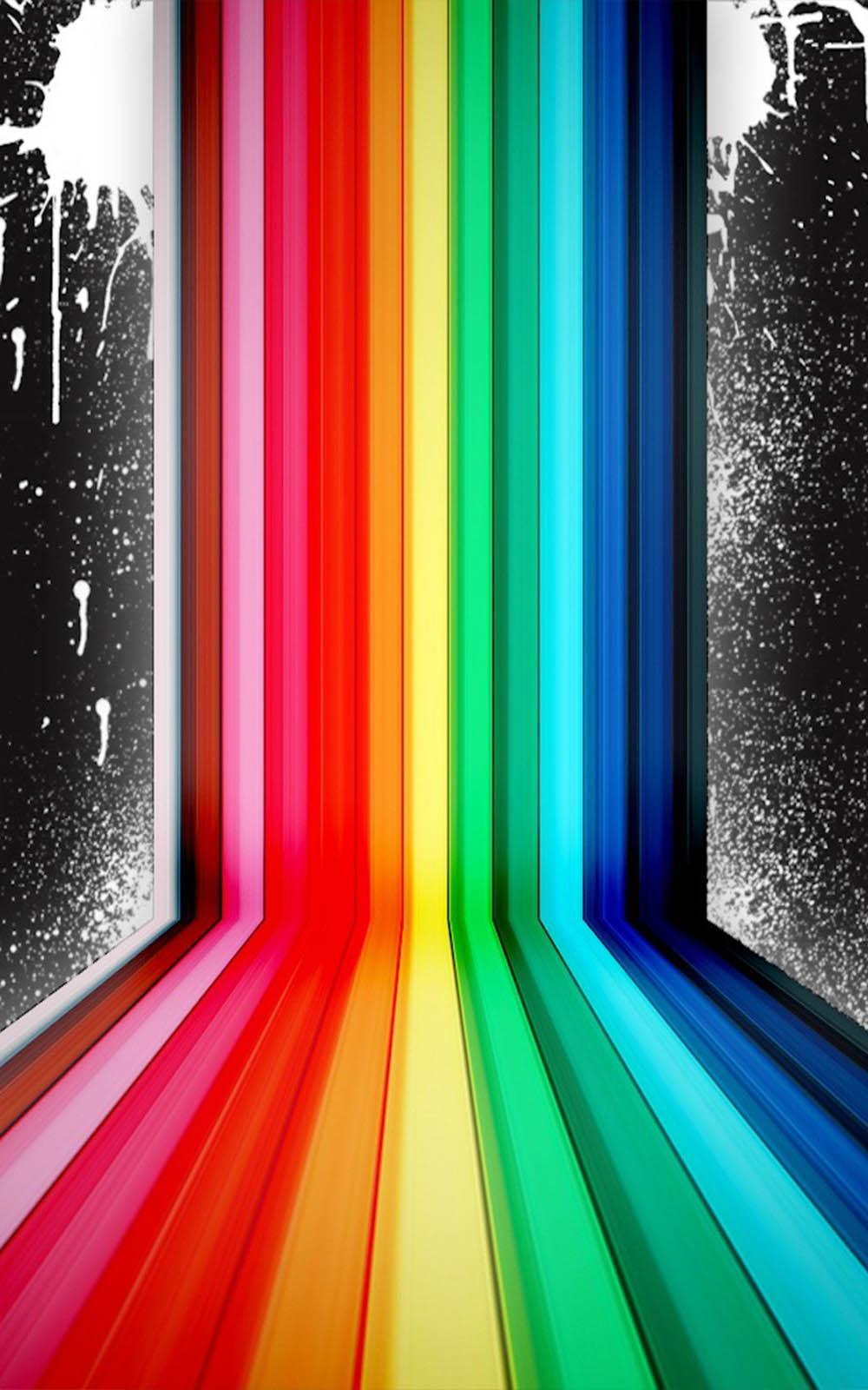 1000x1600 Rainbow Vector Art Free HD Mobile Wallpaper