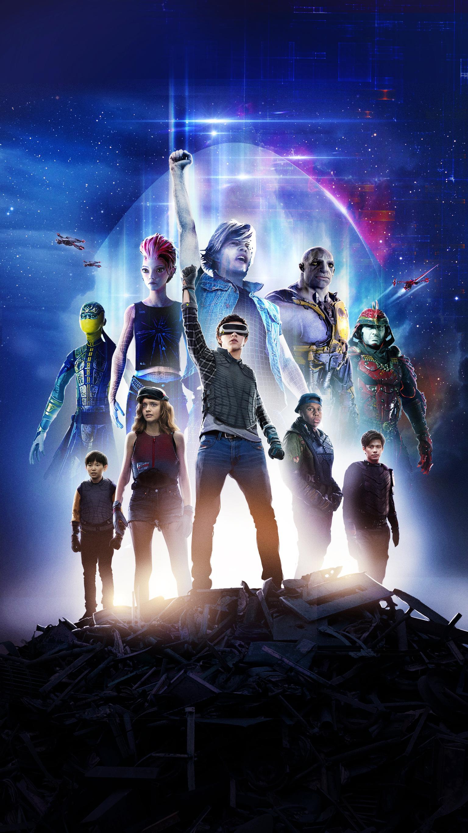 1536x2732 Ready Player One Movie iPhone Wallpaper