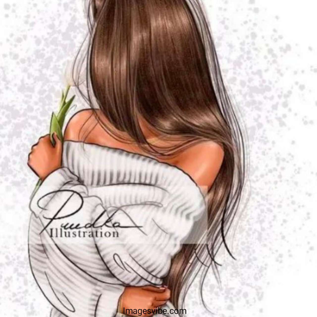 1280x1280 Cute Cartoon Image For Girl & Wallpaper pics