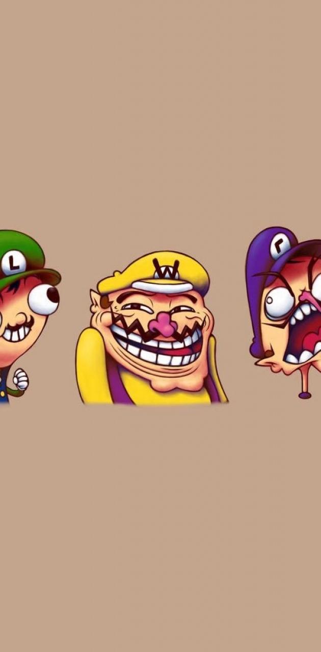 630x1280 Memes Mario wallpaper