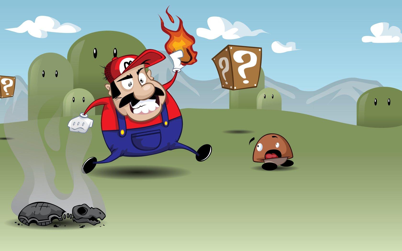 1680x1050 Super Mario Wallpaper
