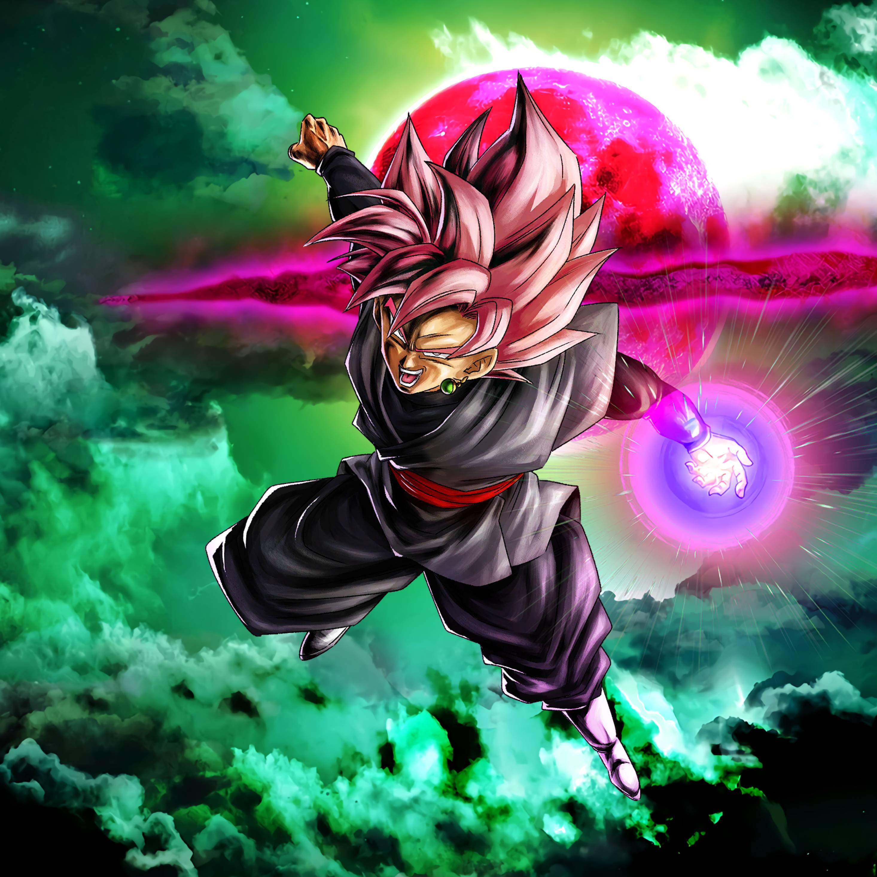 2932x2932 Cool Black Goku HD Dragon Ball Super iPad Pro Retina Display Wallpaper, HD Anime 4K Wallpaper, Image, Photo and Background
