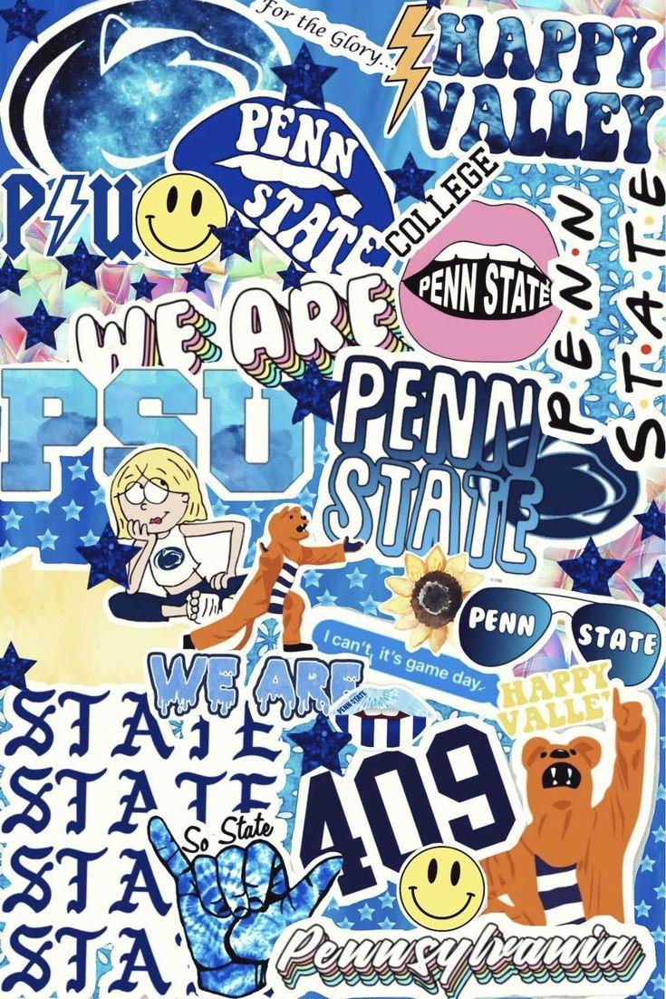 735x1102 Penn State Wallpaper Discover more #athletic, Basketball, Nittany Lion, Pennsylvania, School wallpaper.. Penn state, Wallpaper, Aesthetic pastel wallpaper