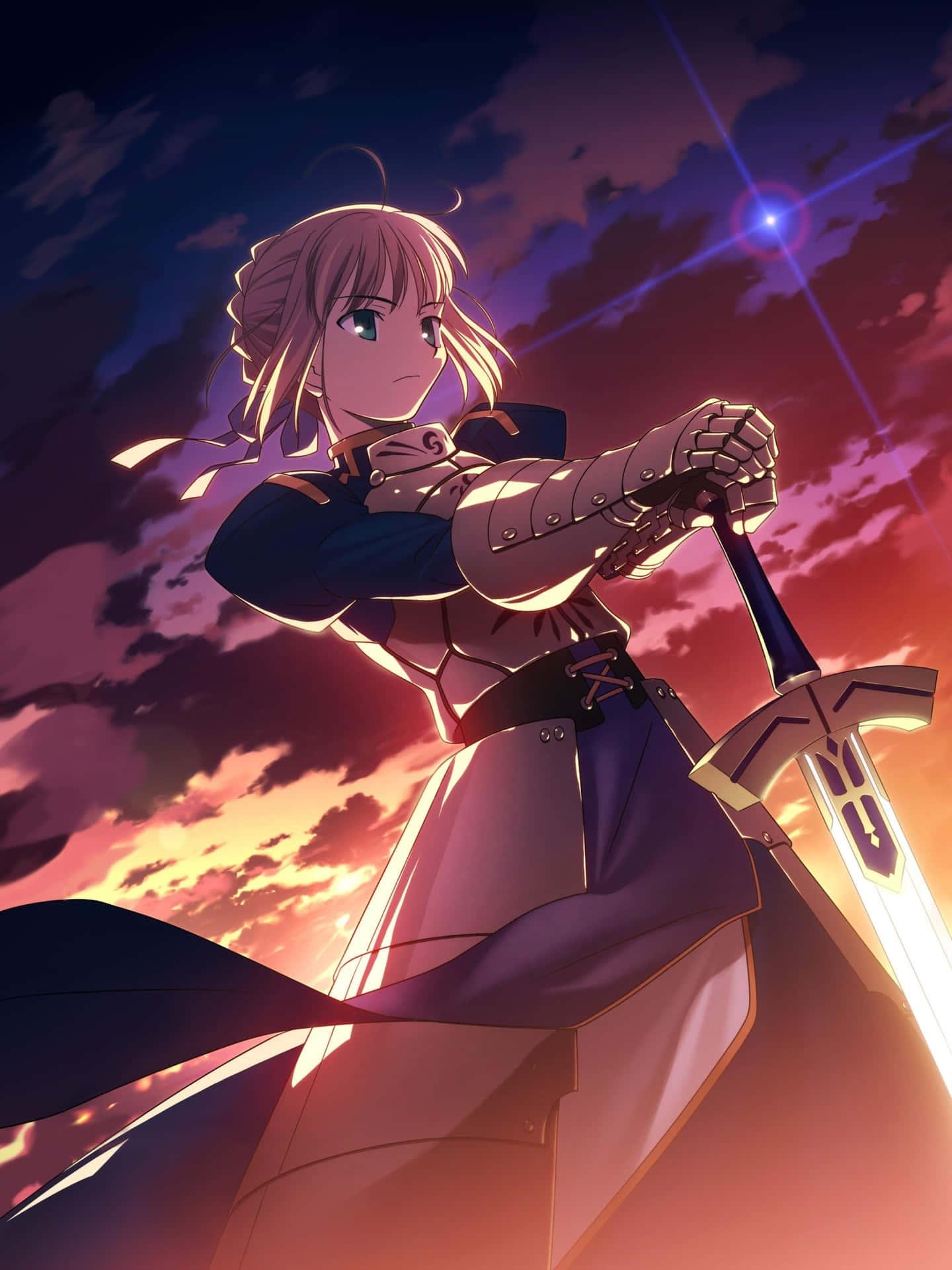 1440x1920 Saber Fate Stay Night Wallpaper